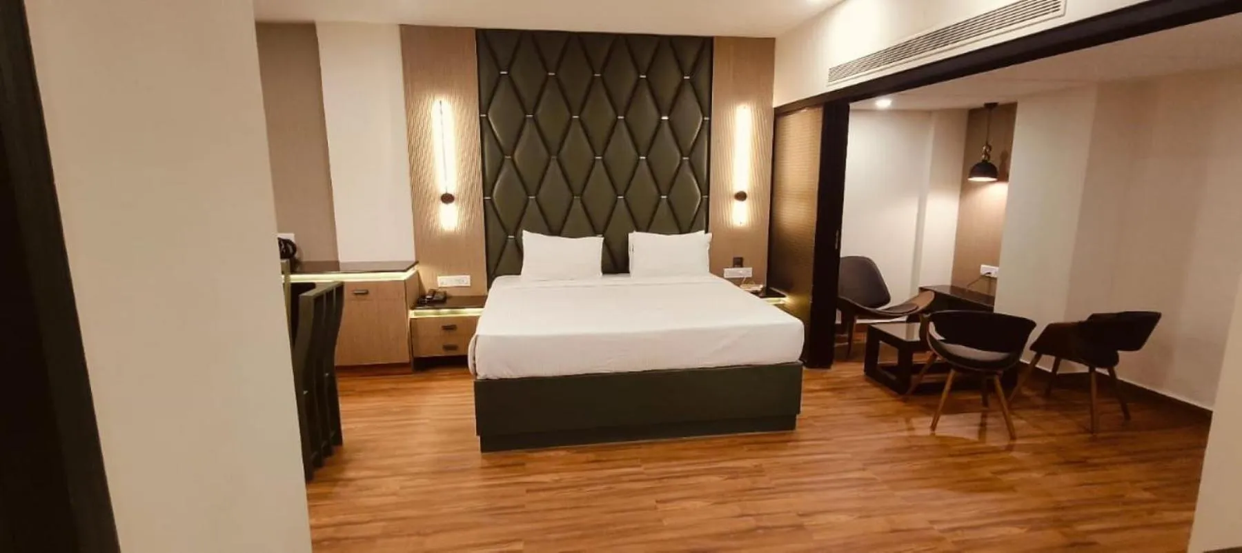 Bed in Hotel Grand Residence