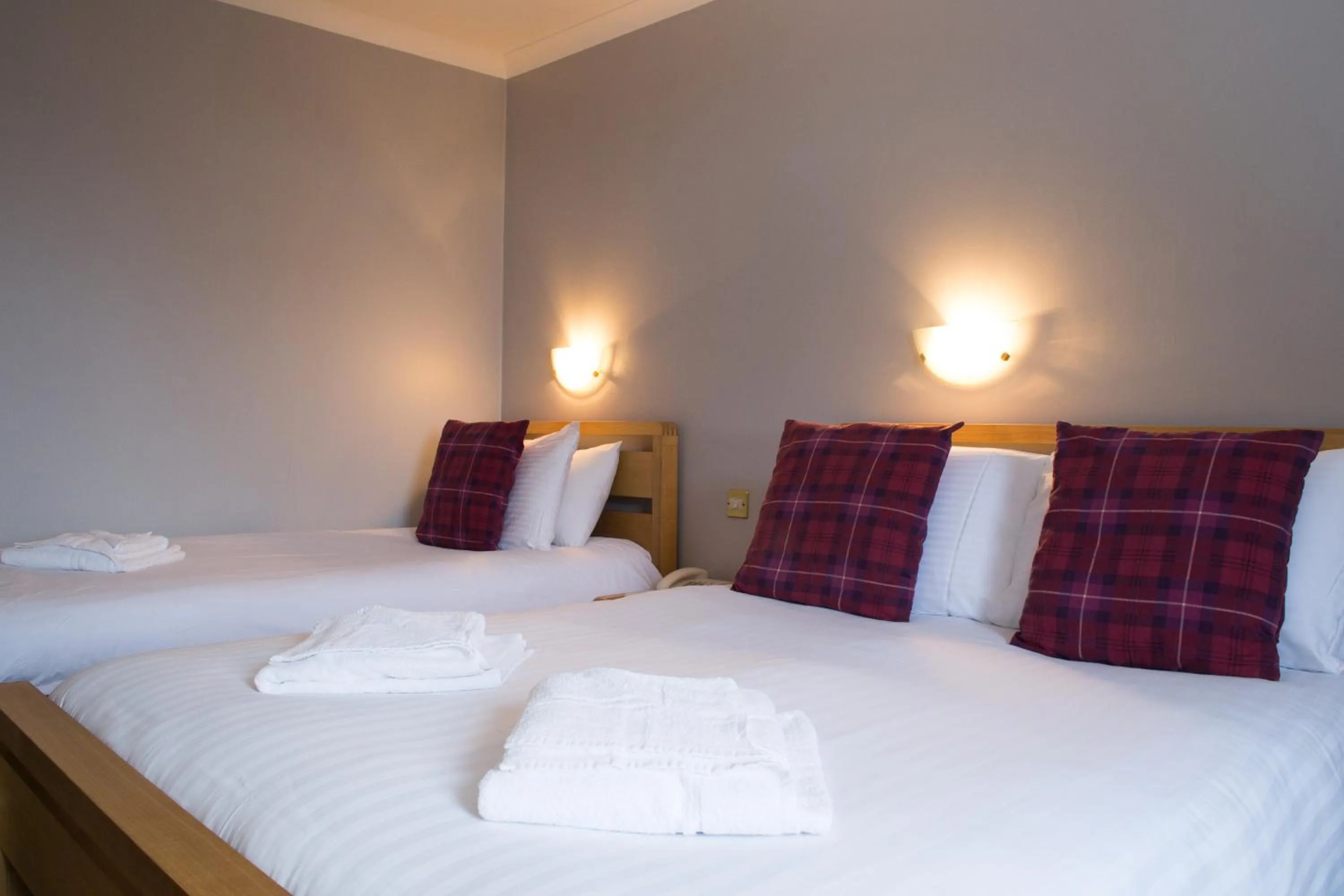 Bed in Balavil Hotel