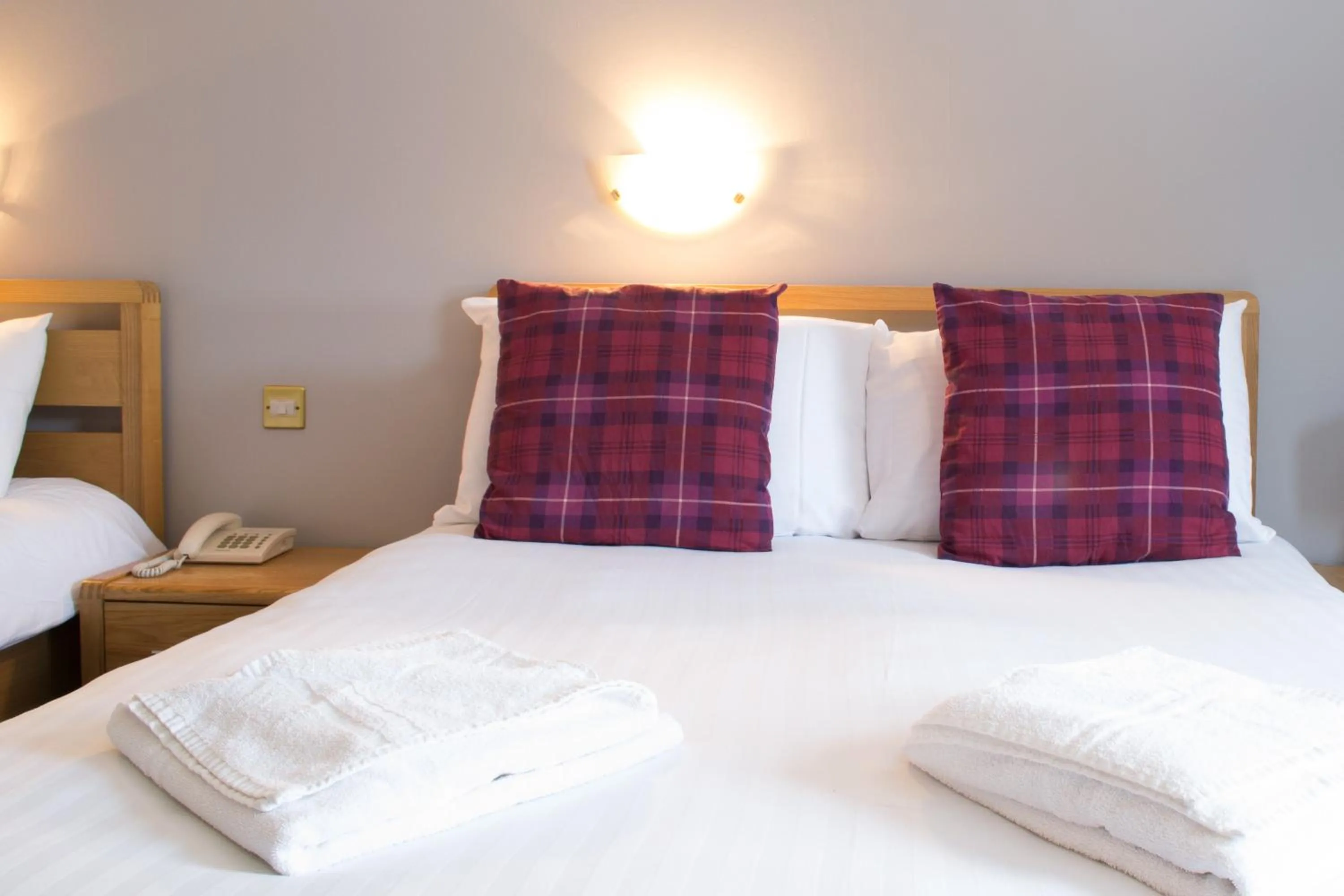 Bed in Balavil Hotel