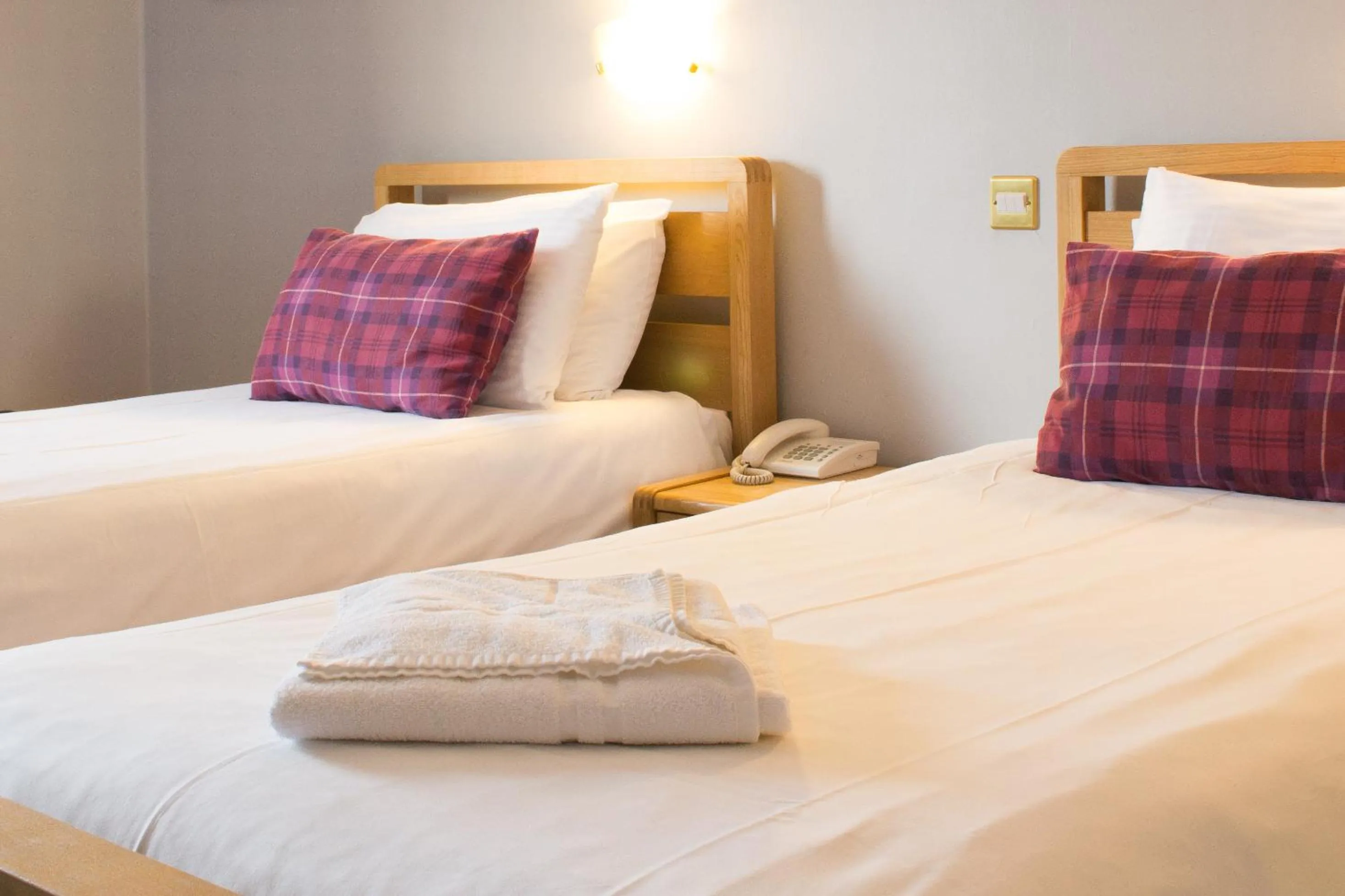 Bed in Balavil Hotel