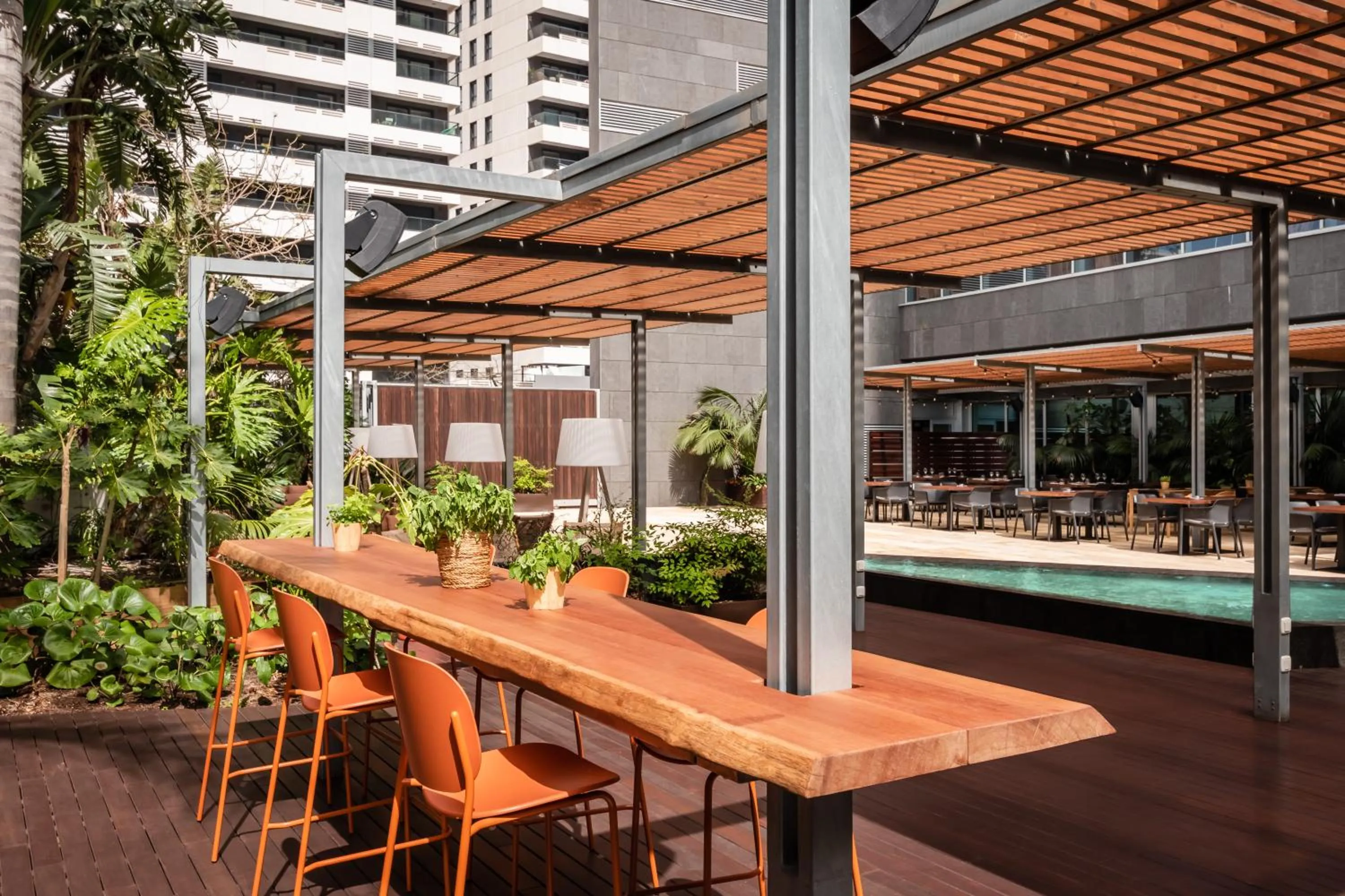 Balcony/Terrace in Hotel SB Diagonal Zero 4 Sup