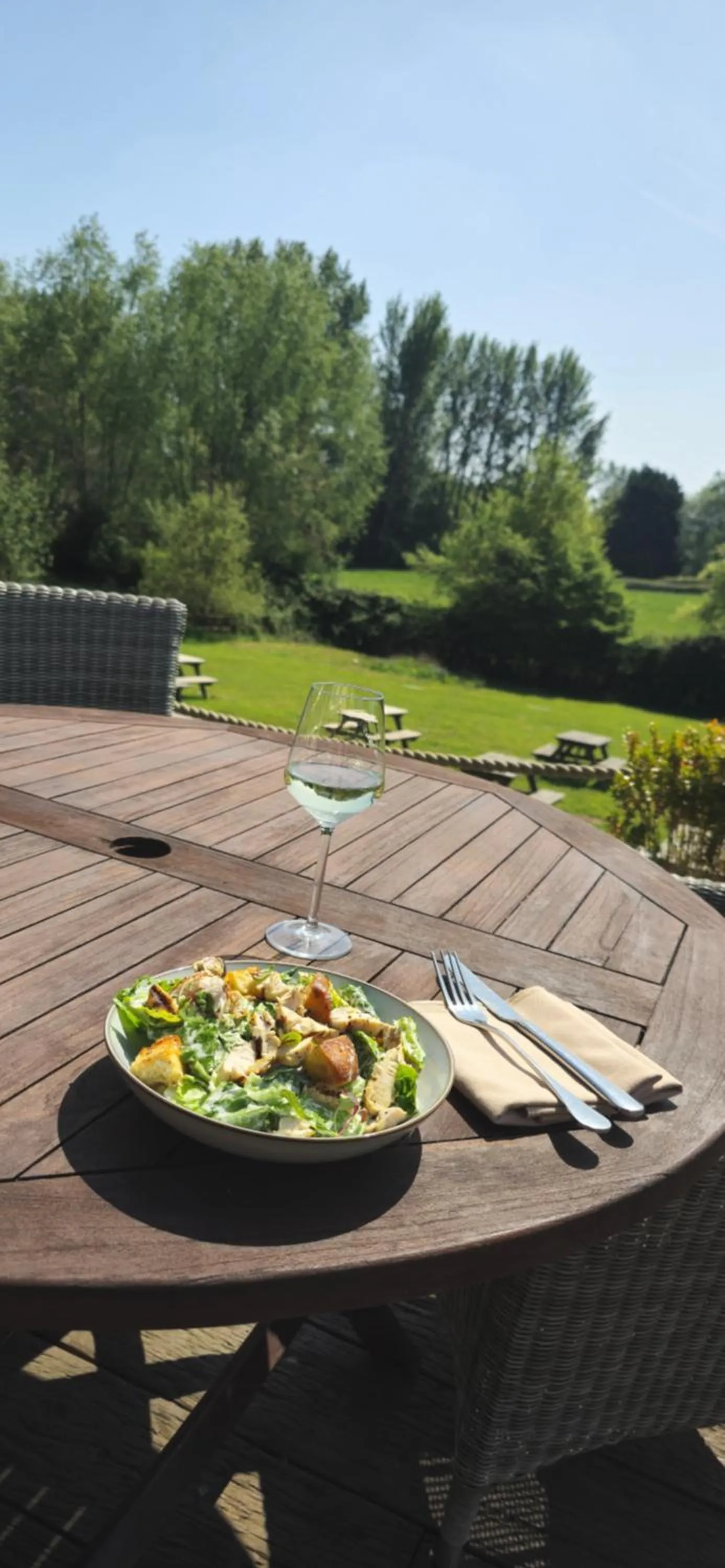 Food and drinks in The Carpenters Arms