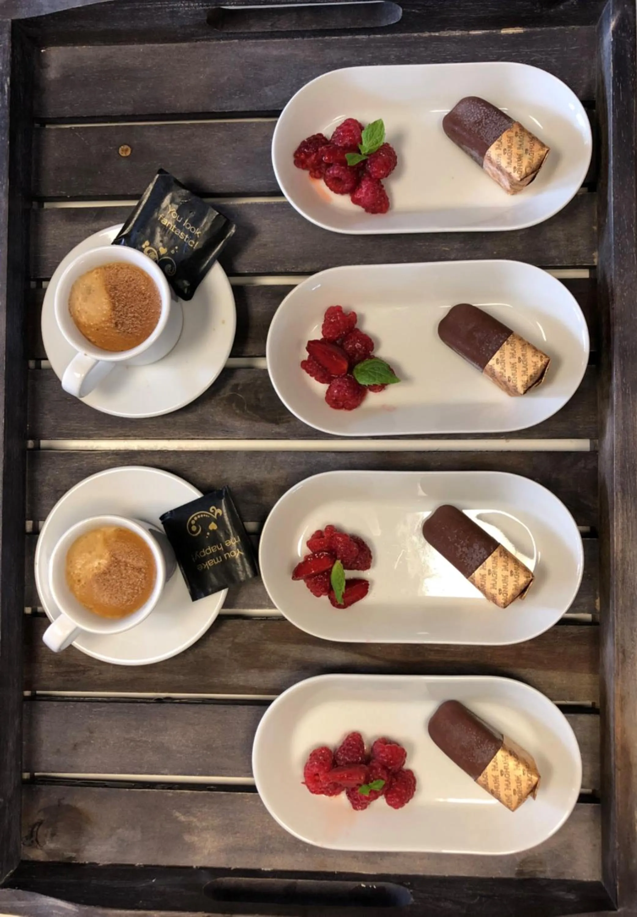 Food and drinks in Évika boutique hotel