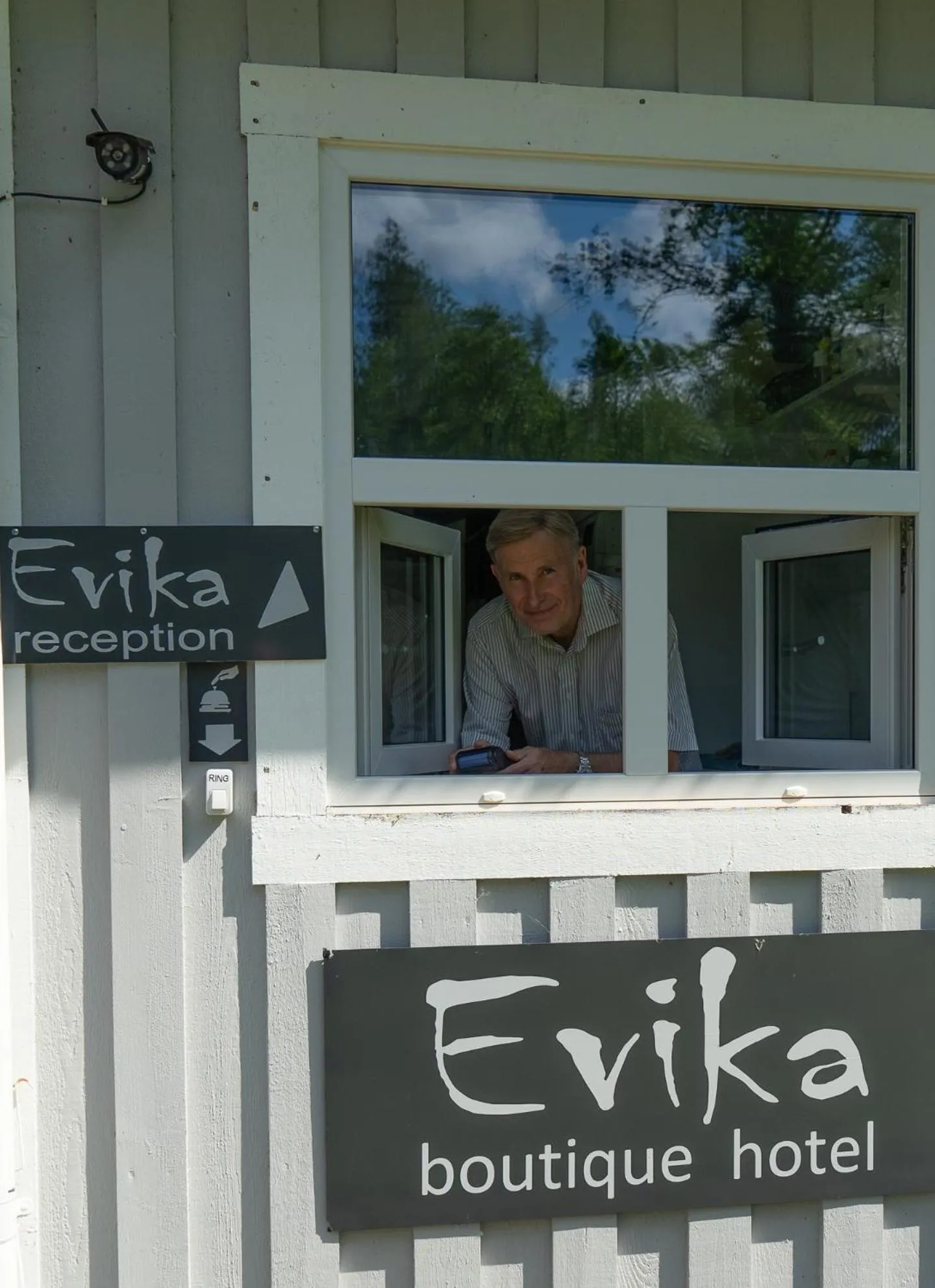 Staff in Évika boutique hotel