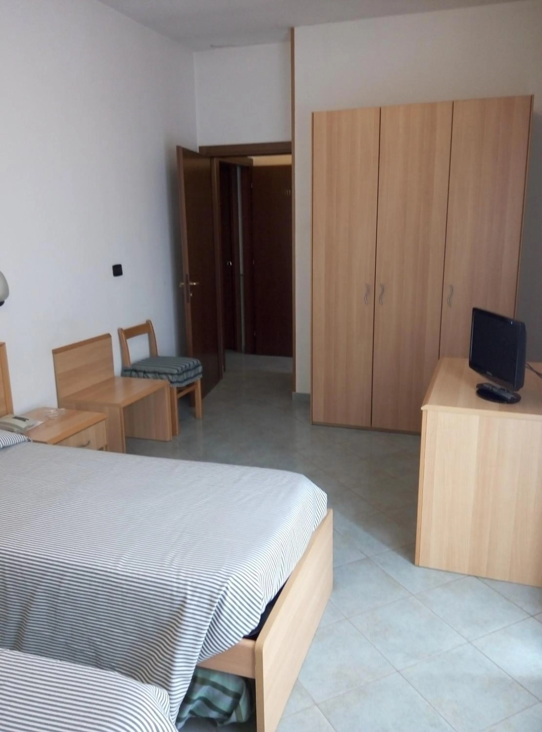 Bed in Hotel Cristallo