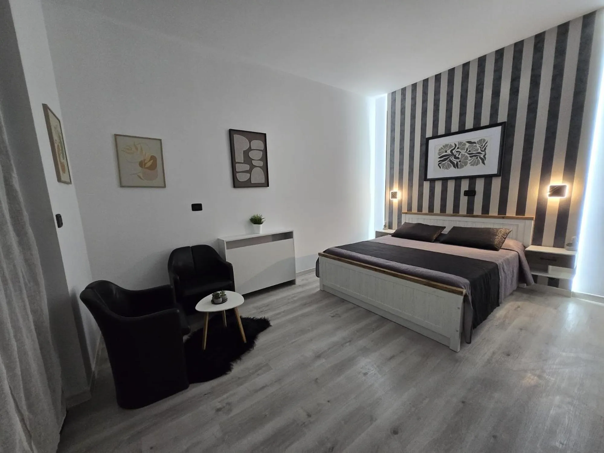 Bed in Hotel Cristallo