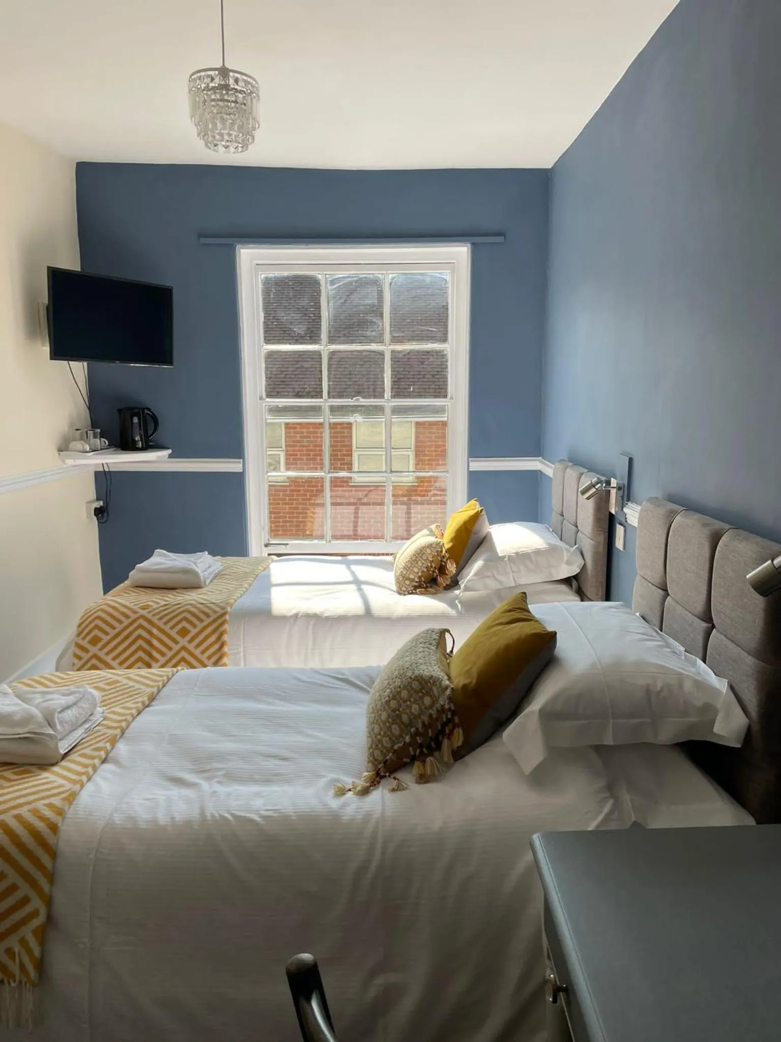 Bedroom, Bed in The White Hart