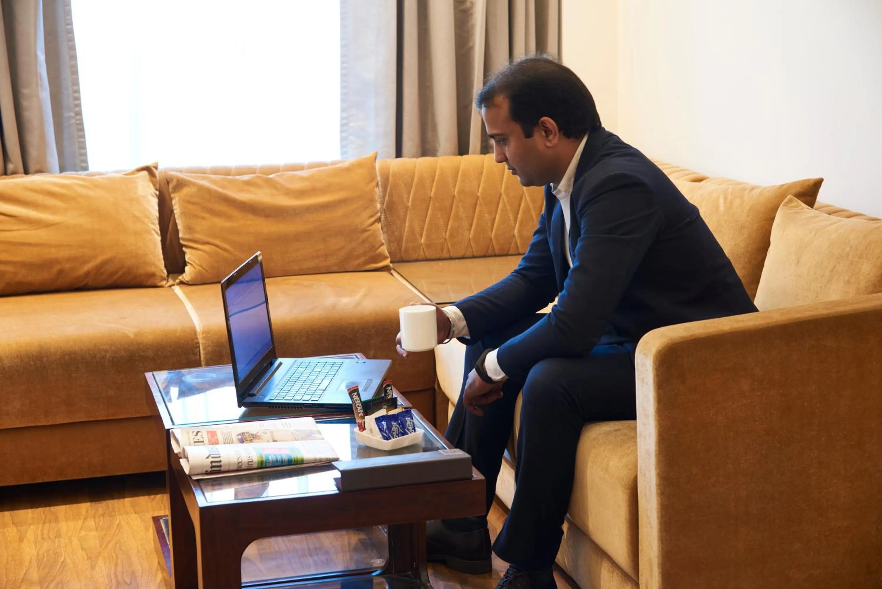 People in The P L Palace Agra