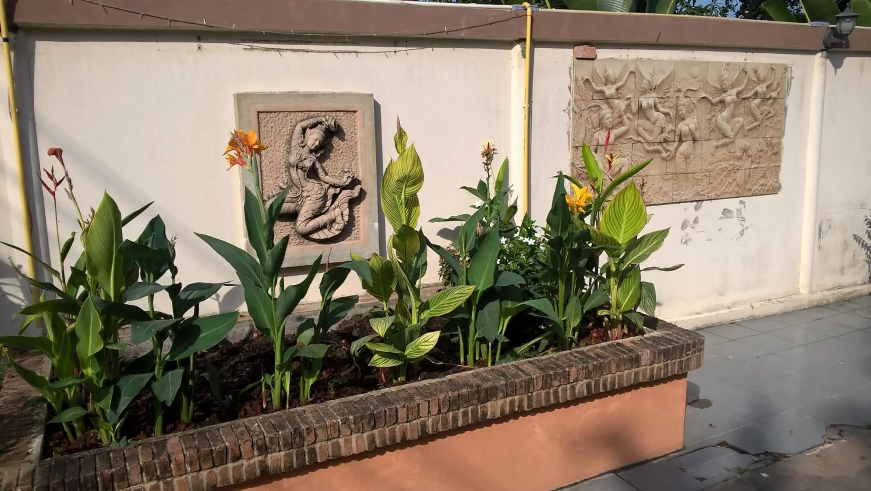 Garden view in Aiyara House Garden view in Aiyara House