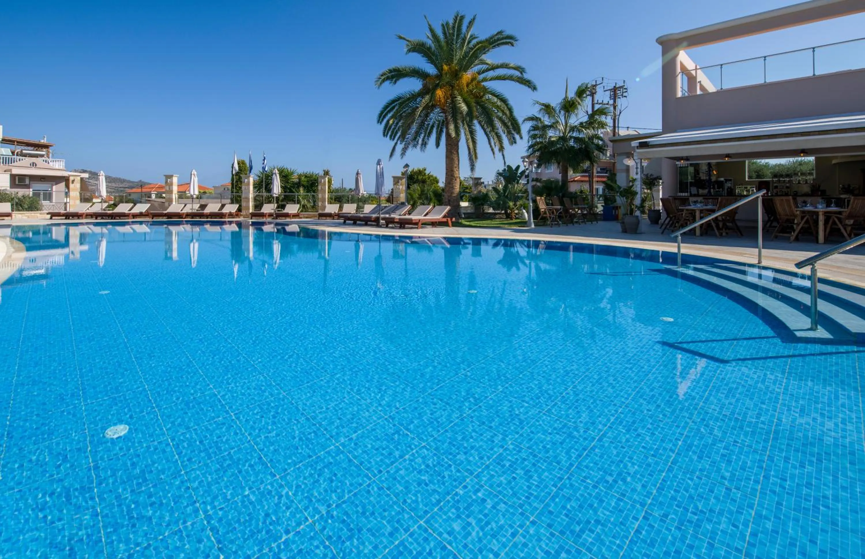 Swimming pool in Isida Hotel Agia Marina