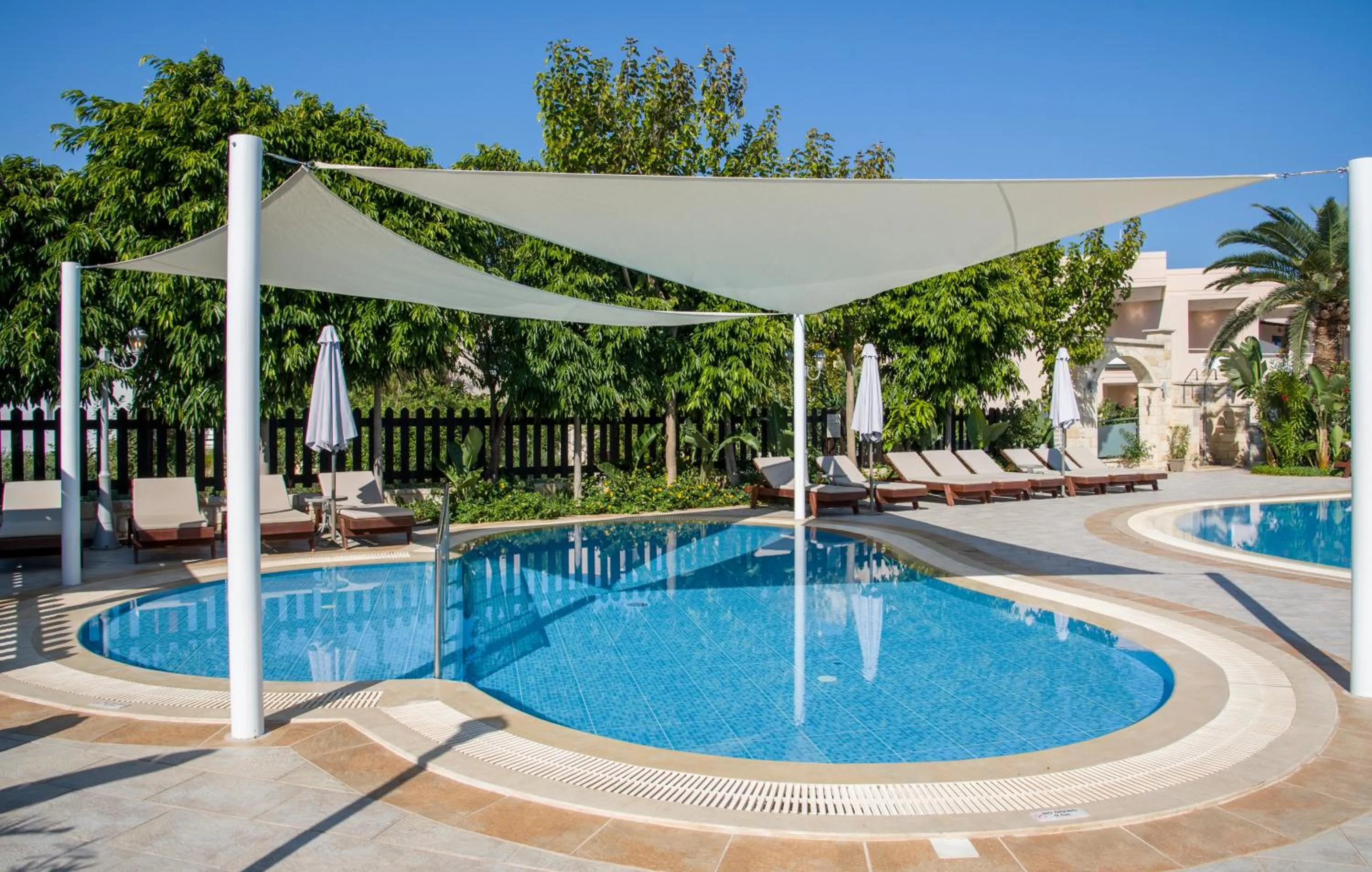 Swimming pool in Isida Hotel Agia Marina