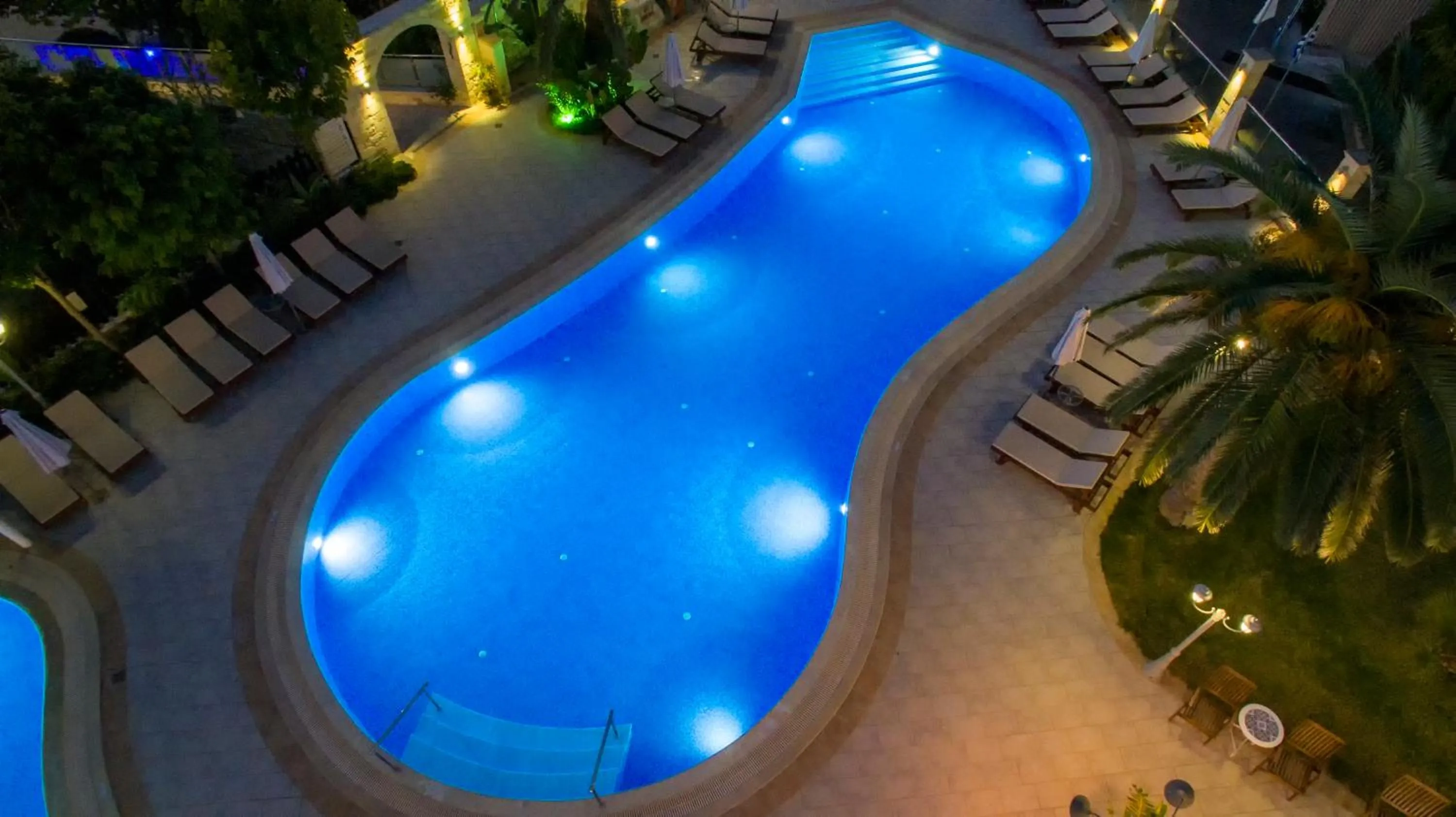 Bird's eye view in Isida Hotel Agia Marina