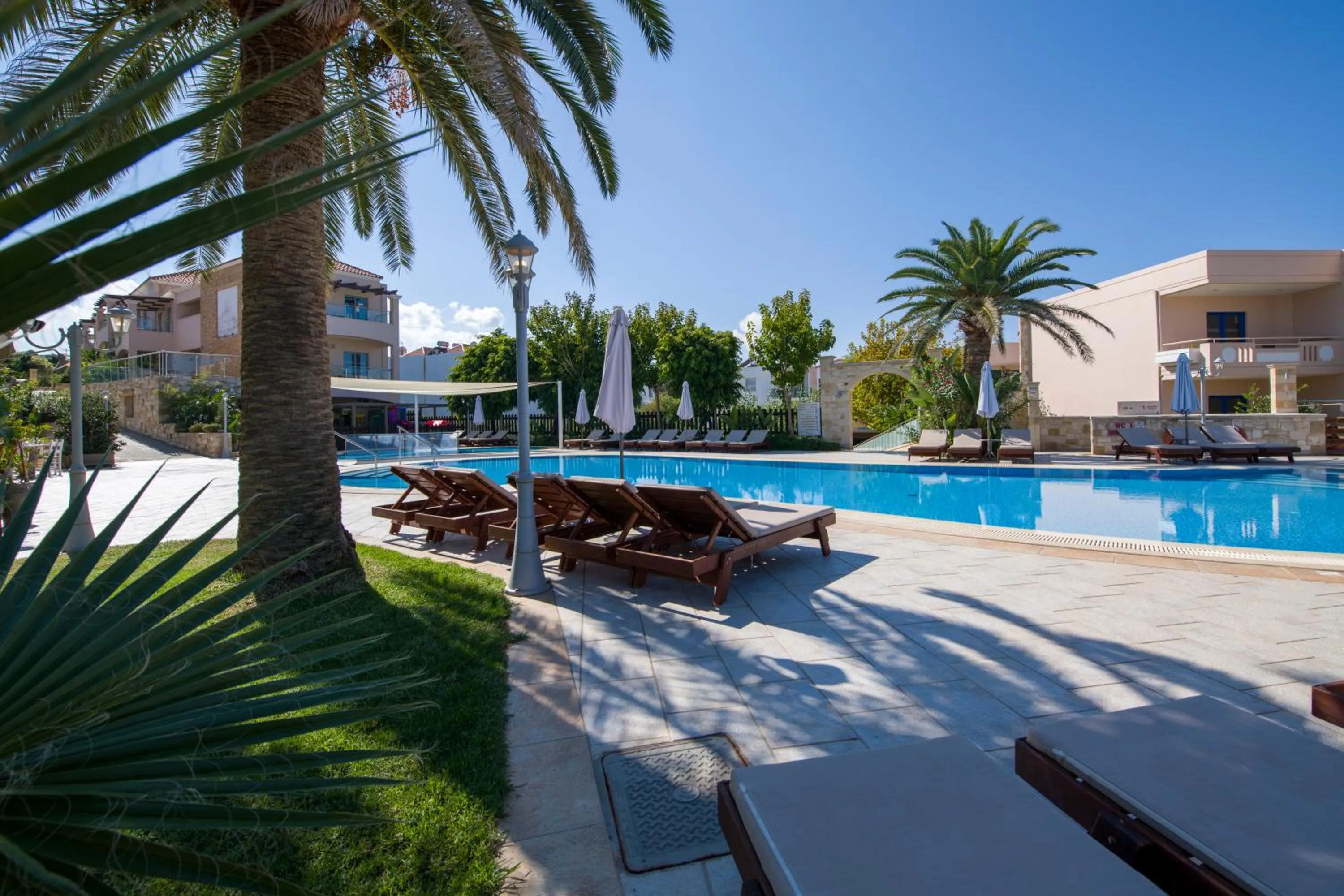 Swimming pool in Isida Hotel Agia Marina