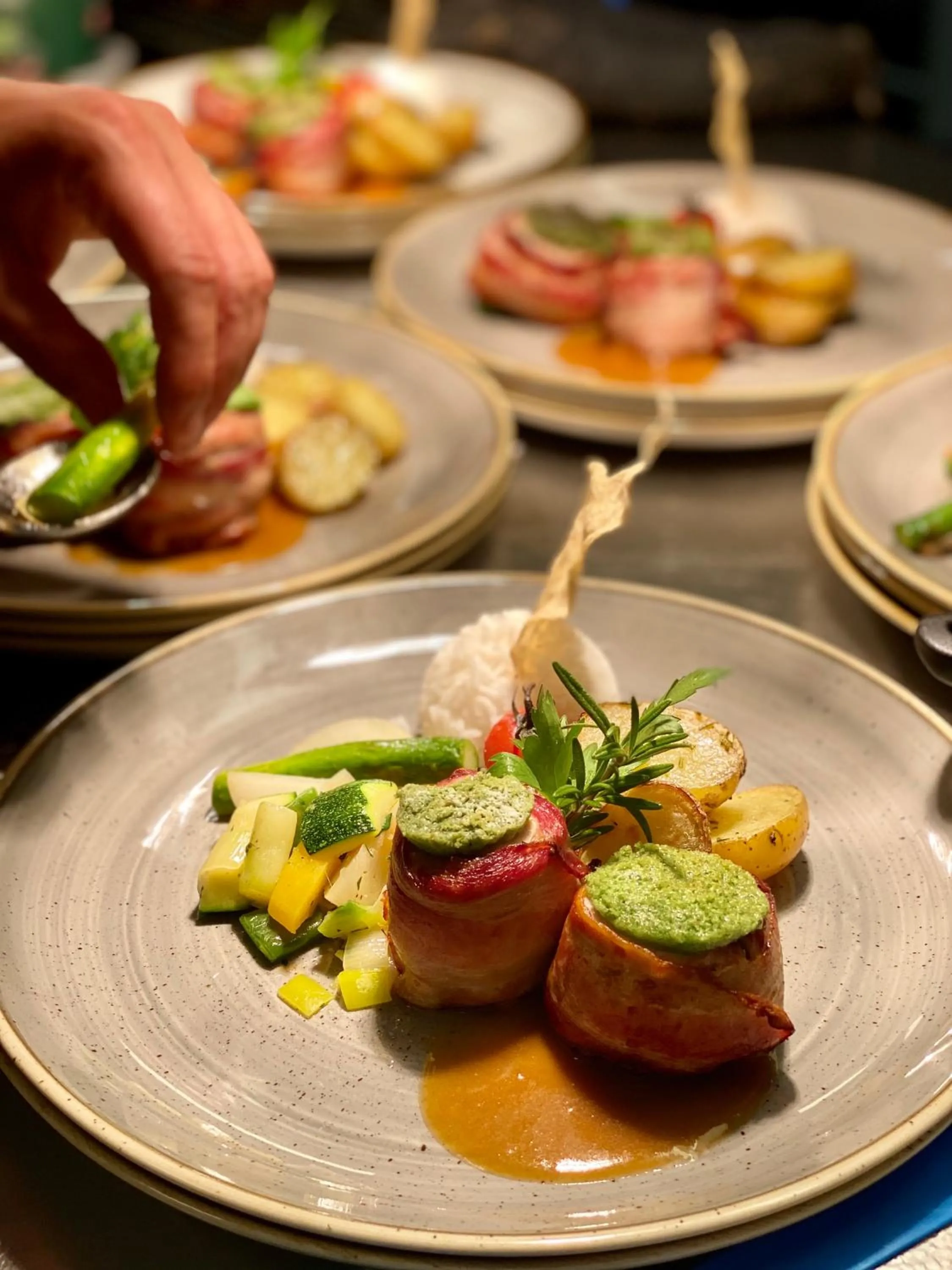 Restaurant/places to eat in Hotel Dreiländerblick Dornbirn