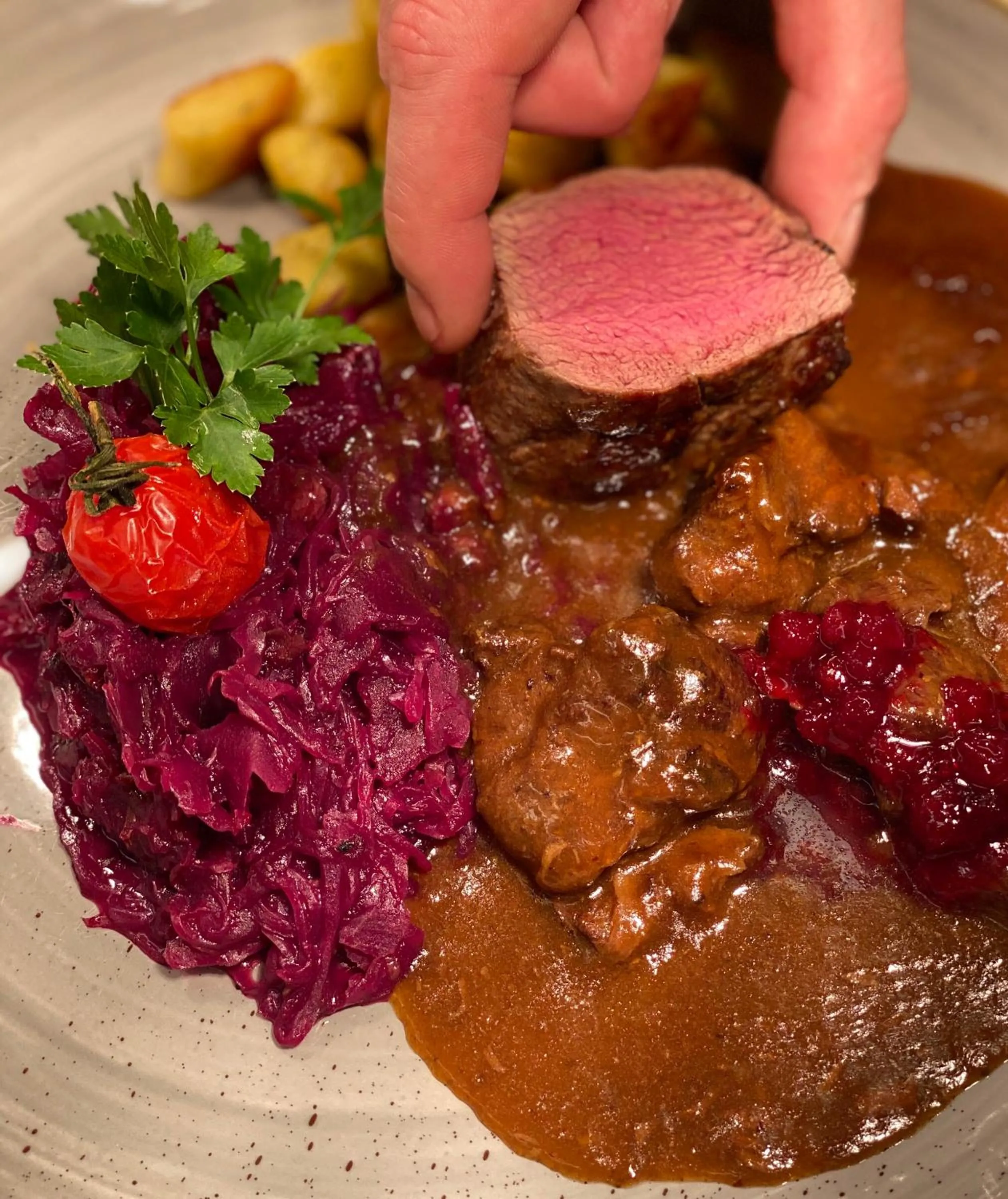 Restaurant/places to eat in Hotel Dreiländerblick Dornbirn