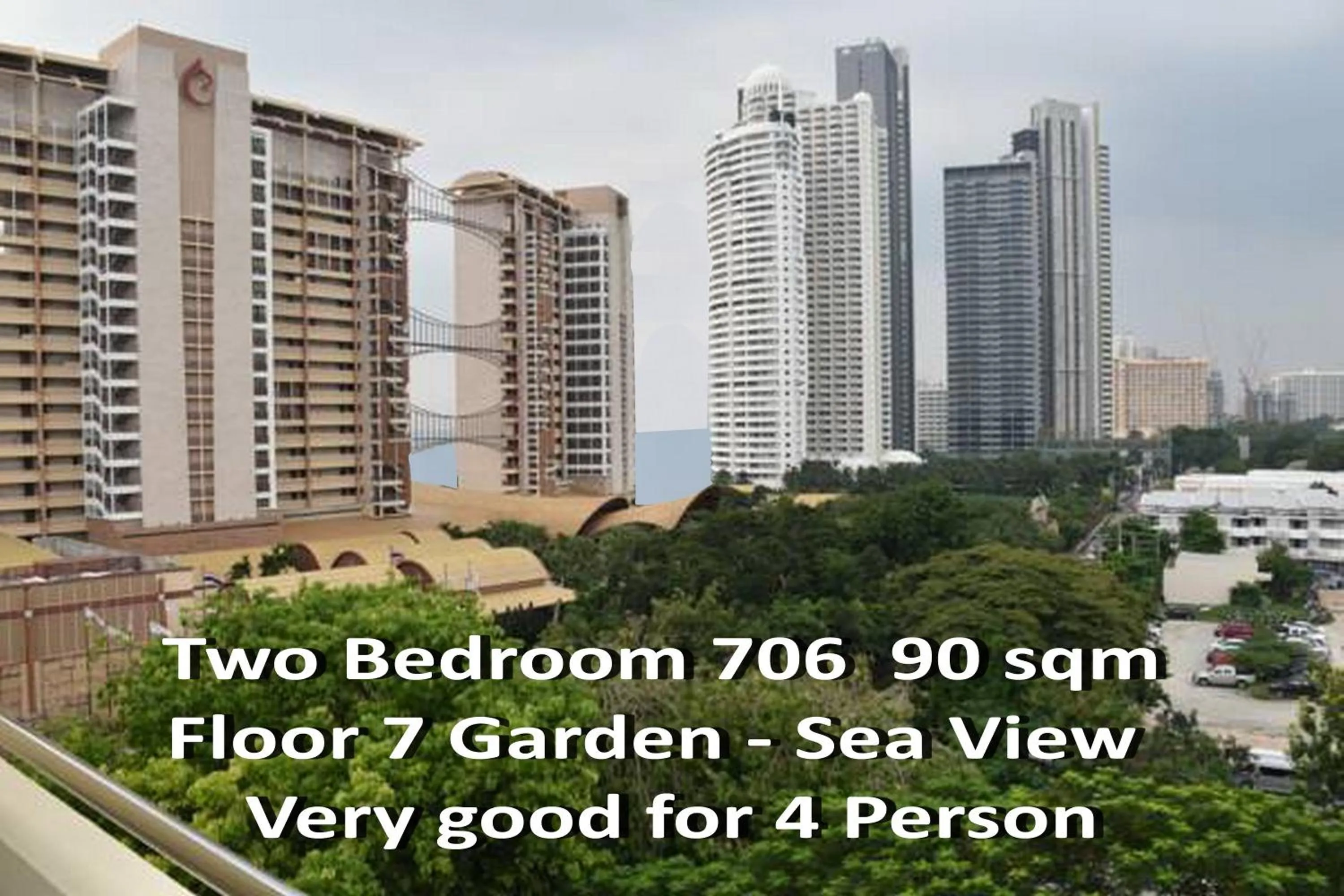 Photo of the whole room in View Talay Residence 6 Wongamat Beach