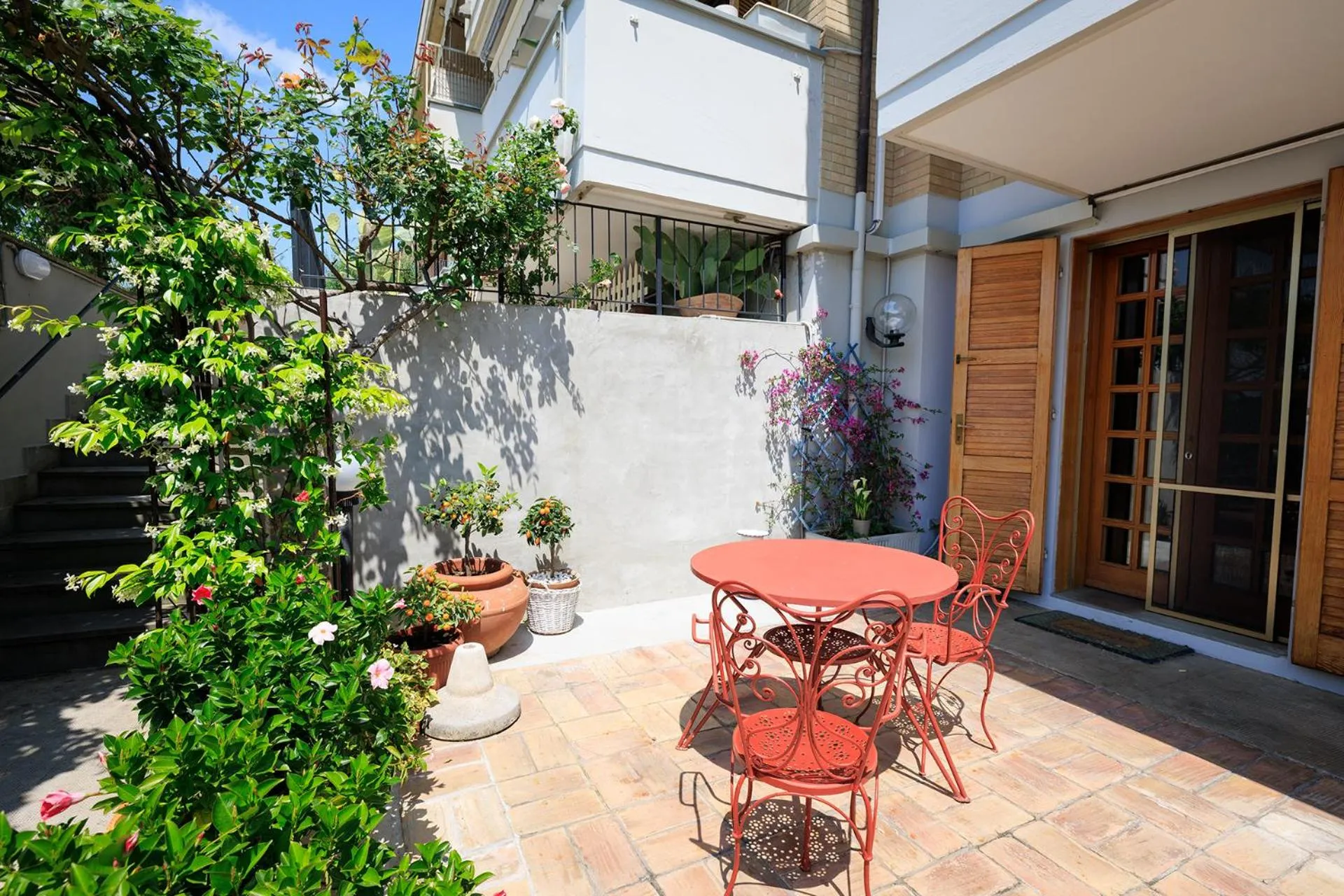 Balcony/Terrace in B&B Il Tiglio