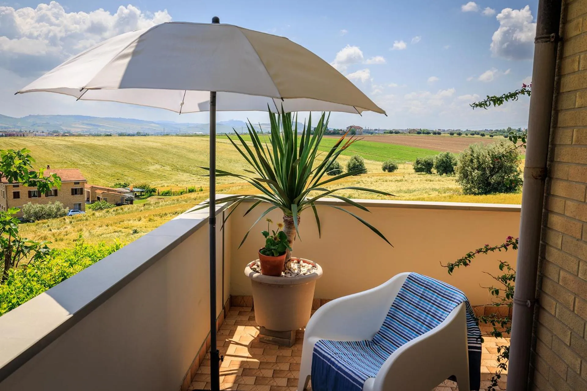 Balcony/Terrace in B&B Il Tiglio