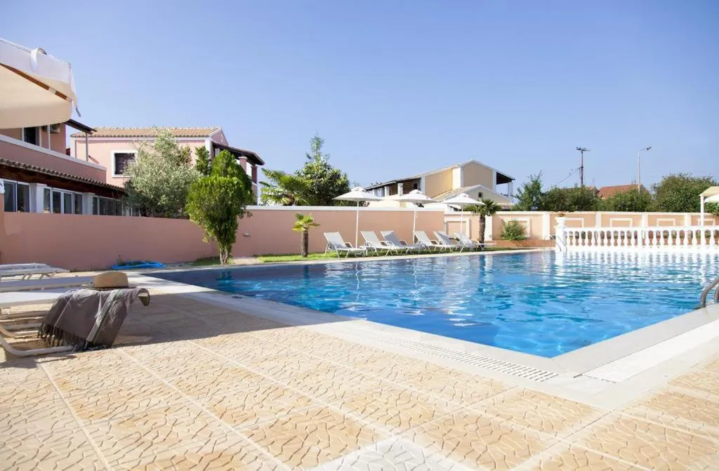 Swimming pool in CorfuGrace