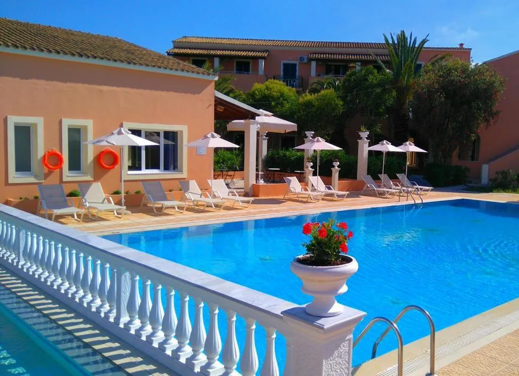 Swimming pool in CorfuGrace