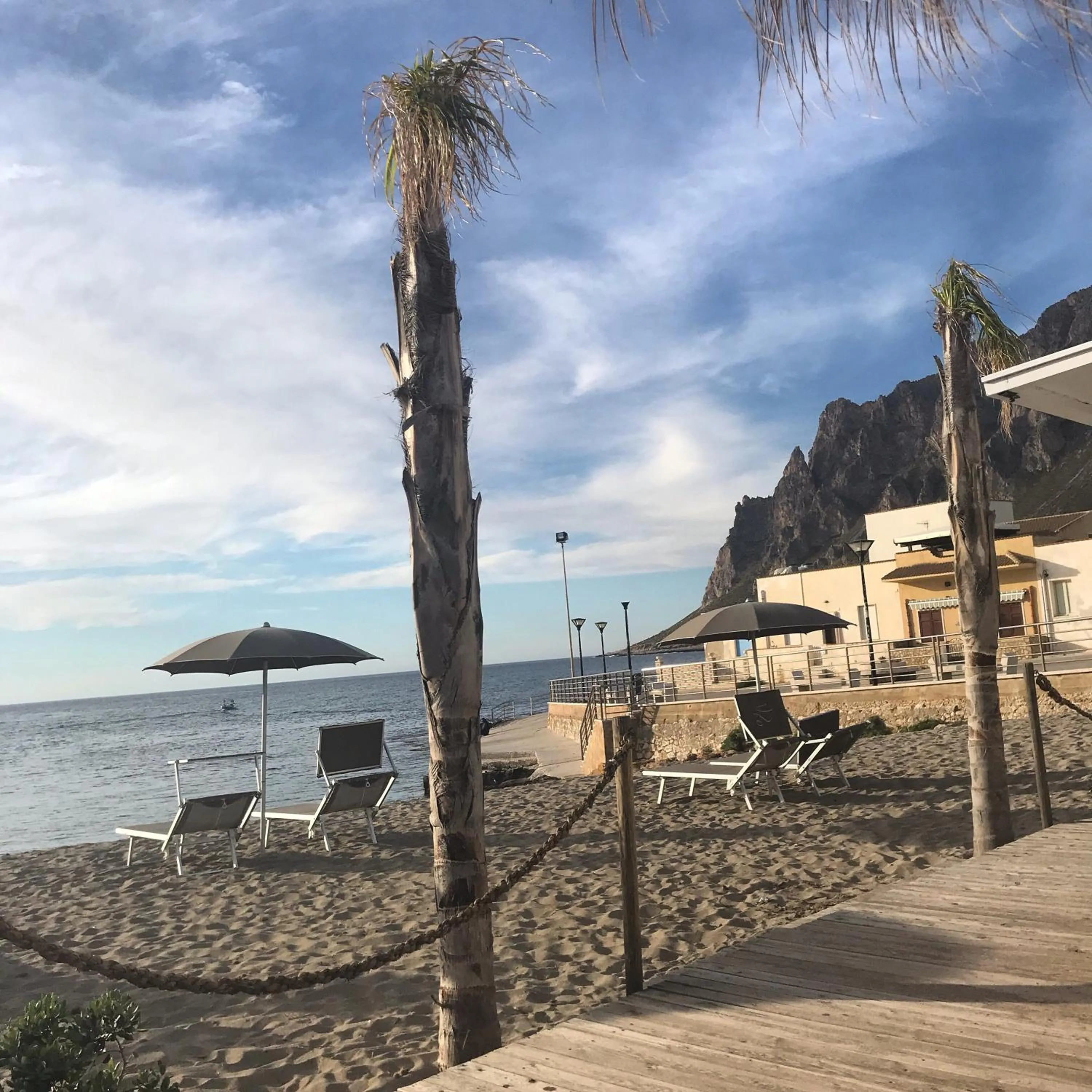 Beach in Baia Cofano Home