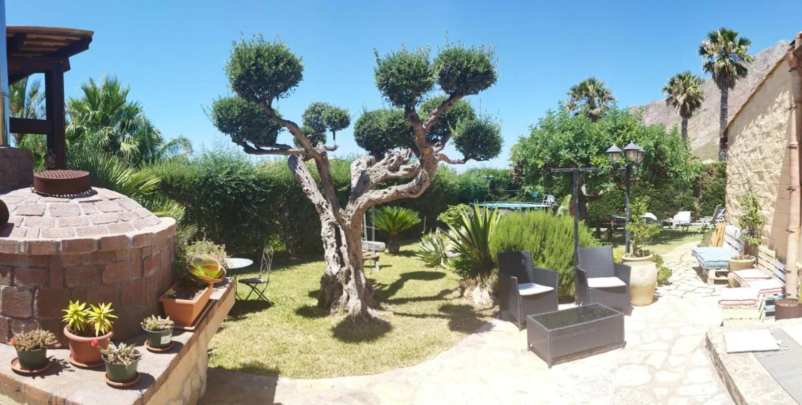 Garden in Baia Cofano Home