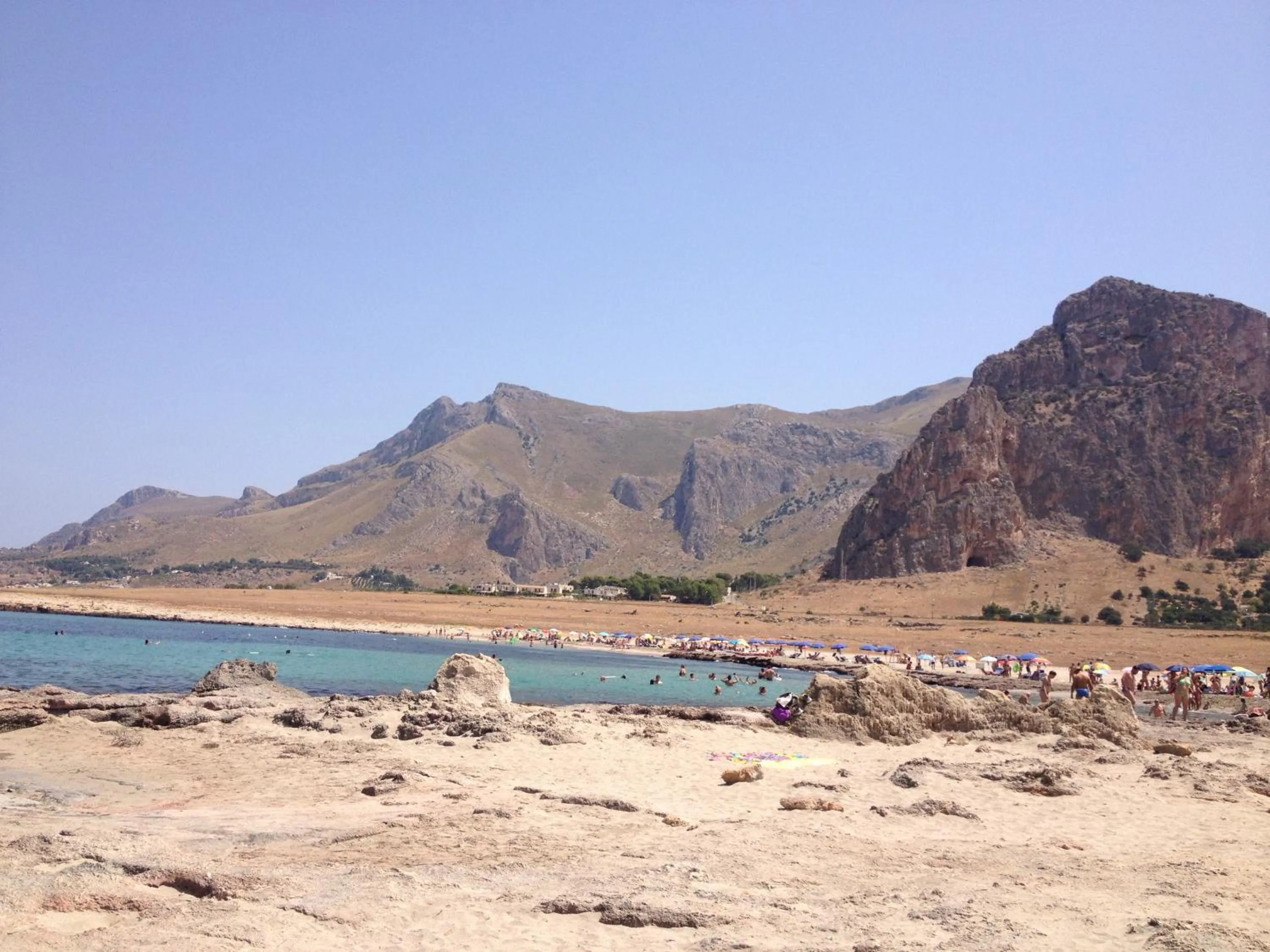 Natural landscape in Baia Cofano Home