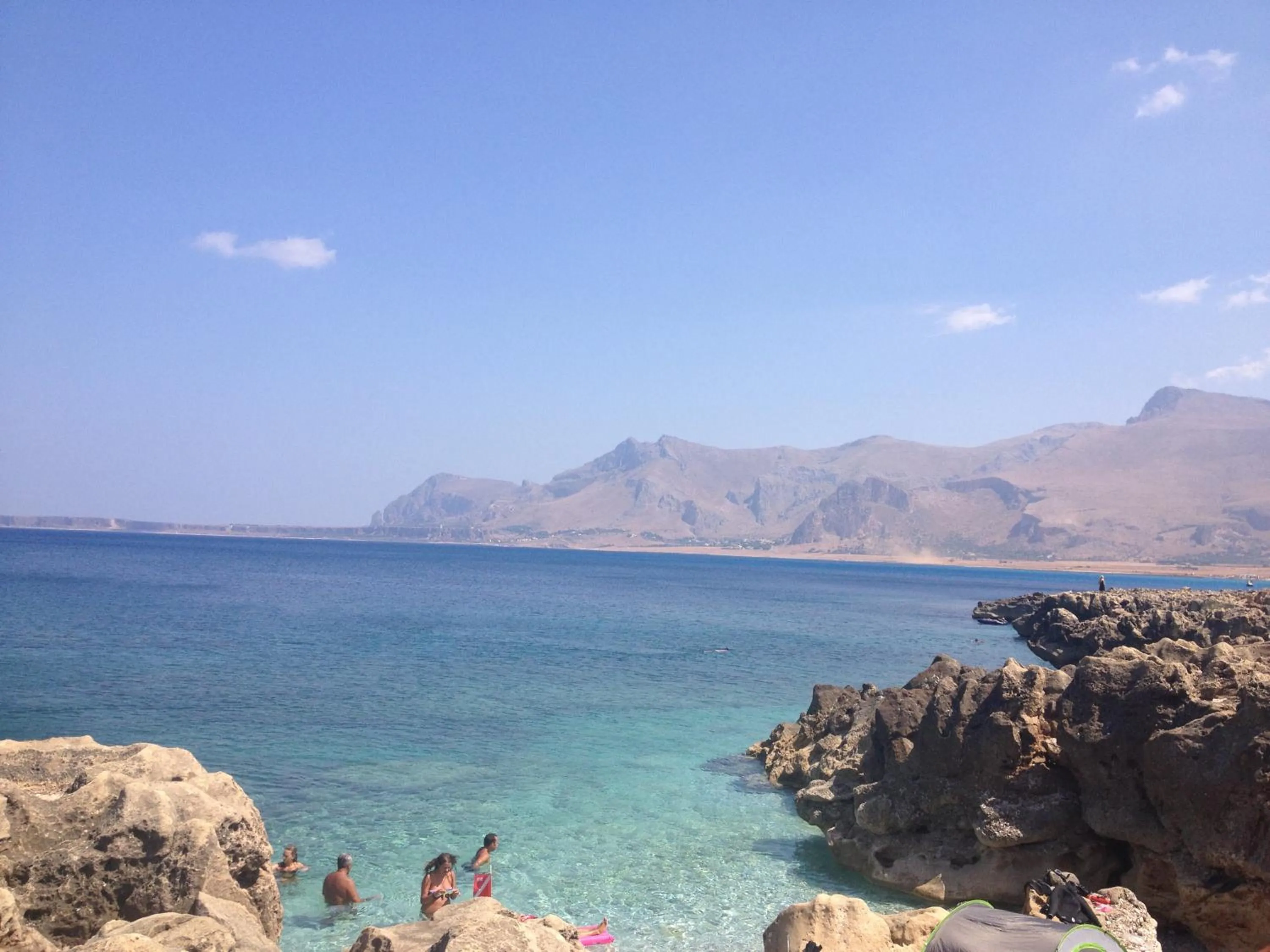 Natural landscape in Baia Cofano Home