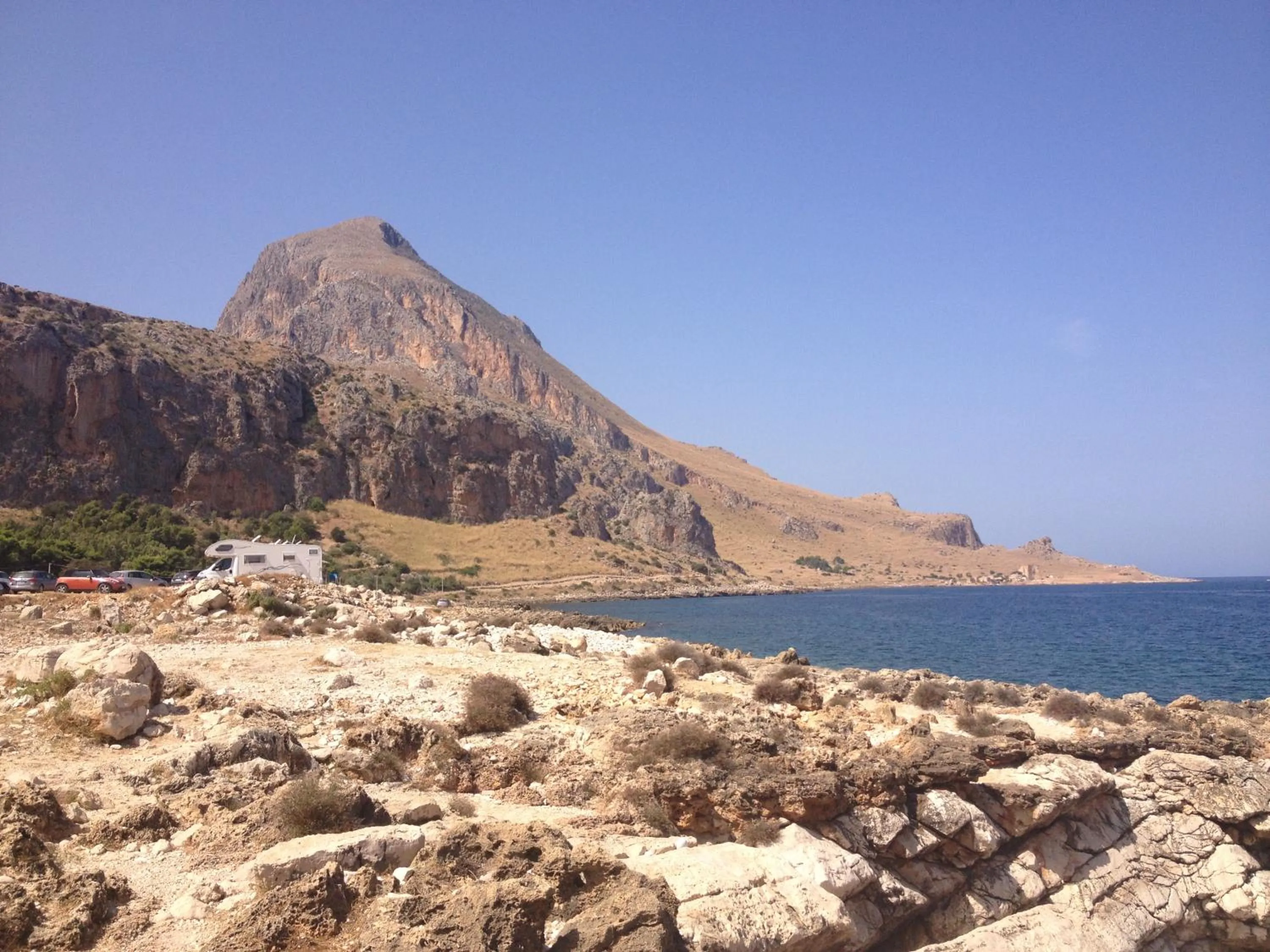 Natural landscape in Baia Cofano Home