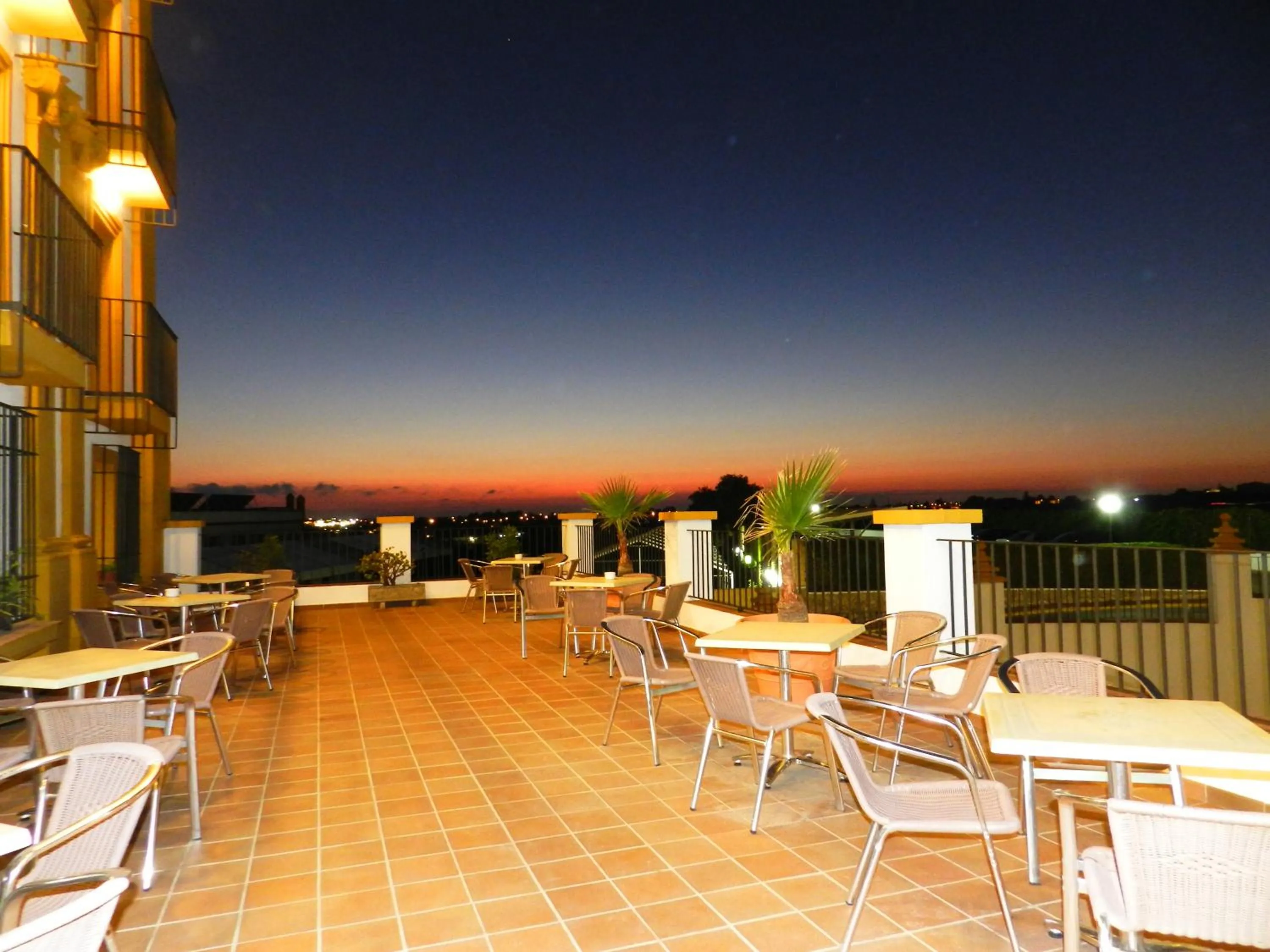 Balcony/Terrace in Hotel Balneario de Chiclana