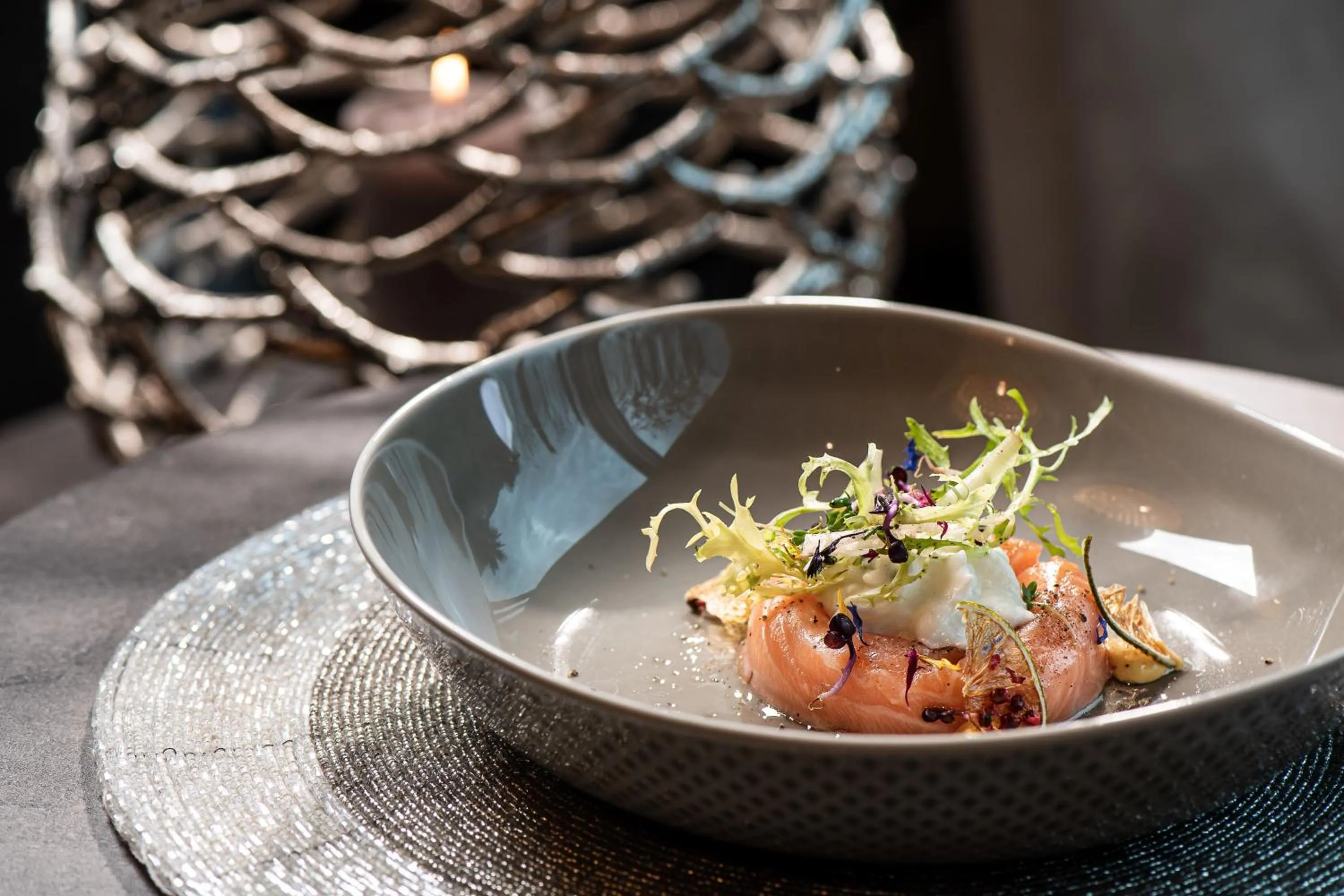 Food and drinks in FAYN garden retreat hotel