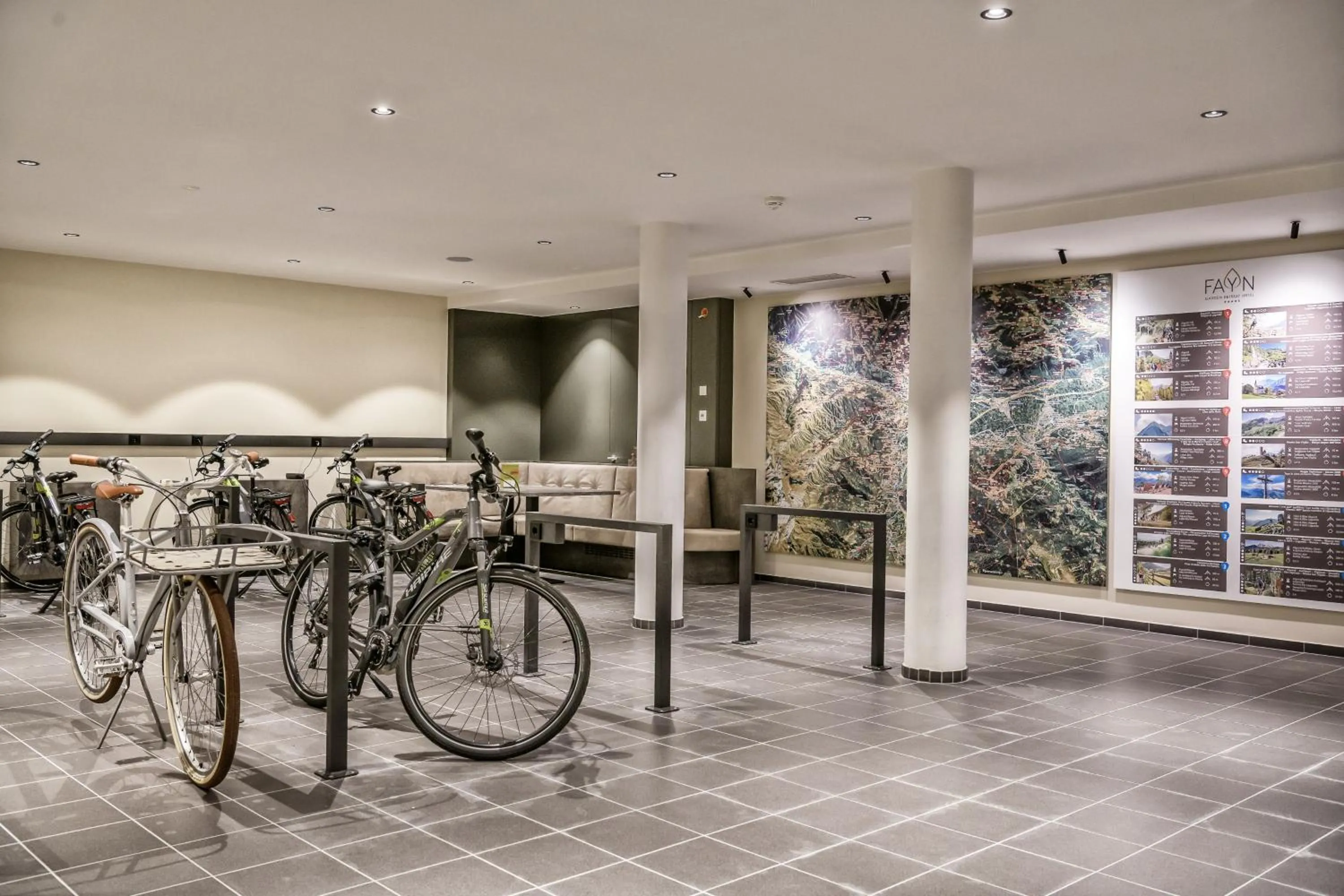 Hiking in FAYN garden retreat hotel