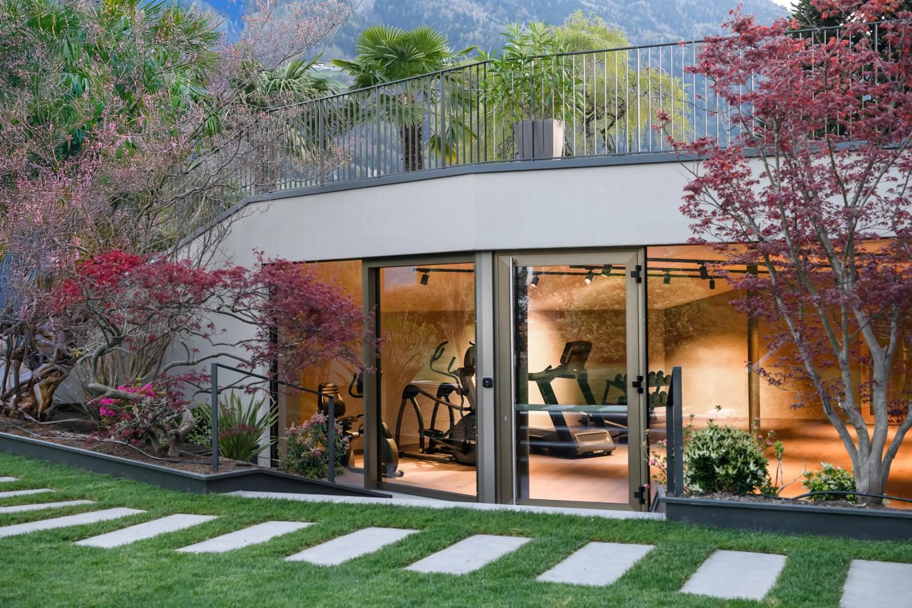 Property building in FAYN garden retreat hotel