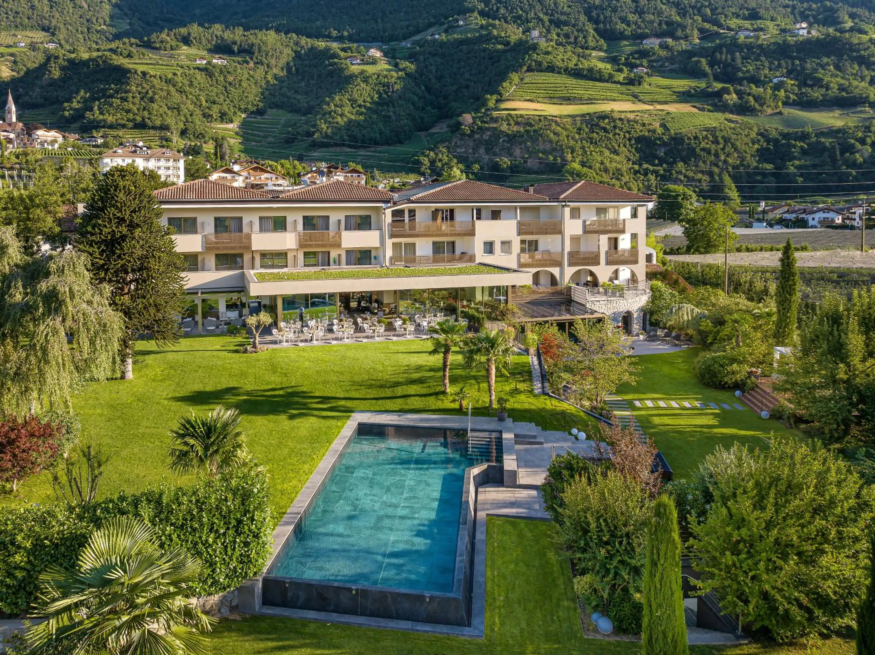 Property building in FAYN garden retreat hotel