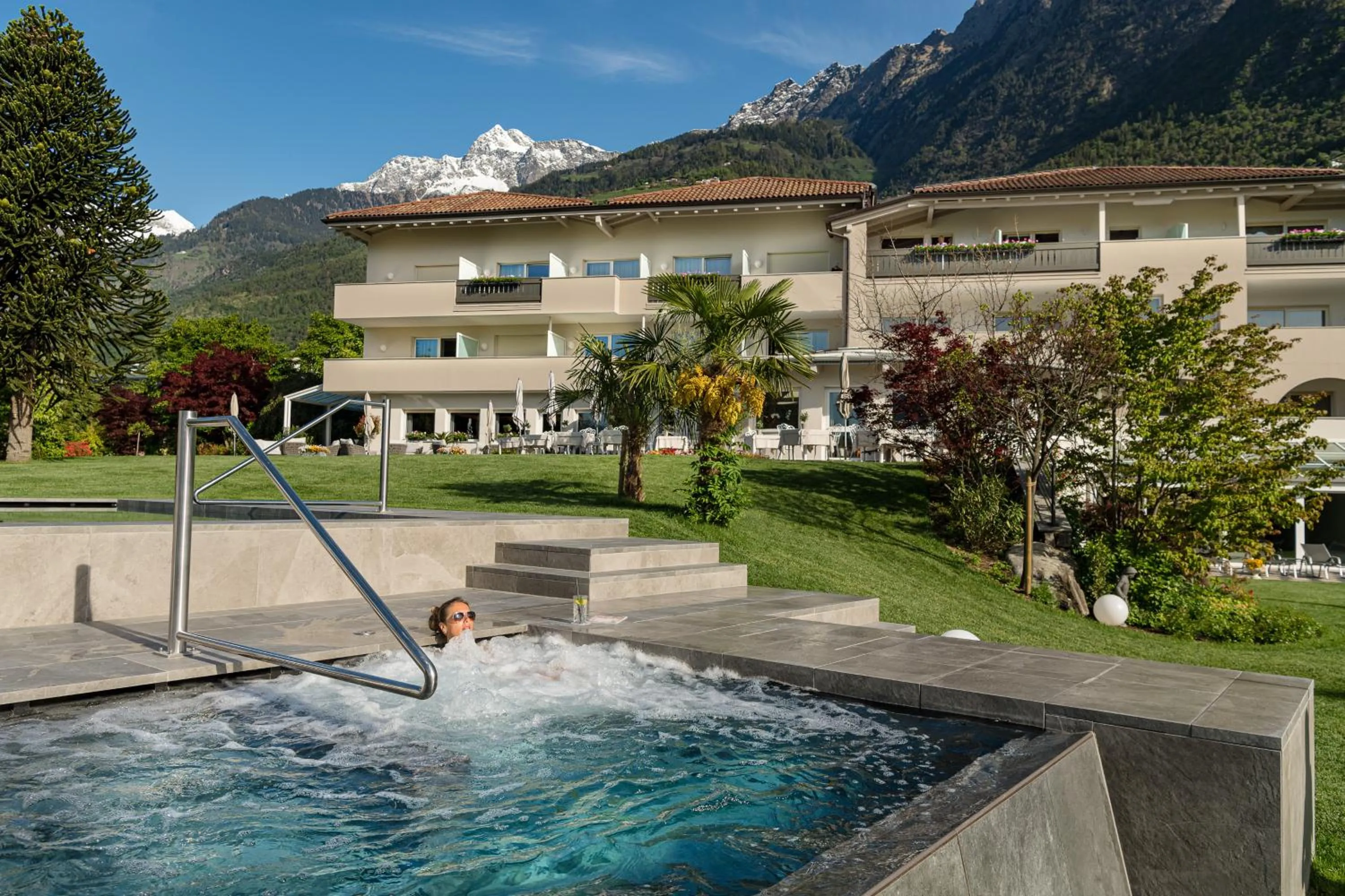 Property building in FAYN garden retreat hotel