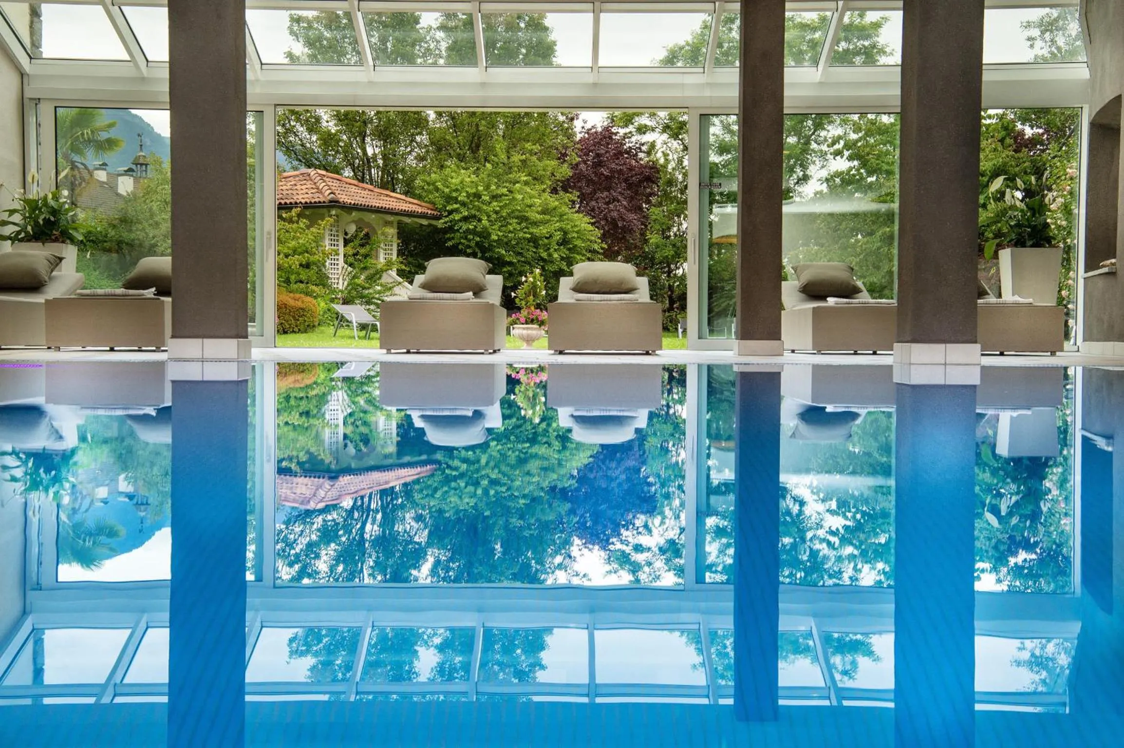 Spring in FAYN garden retreat hotel