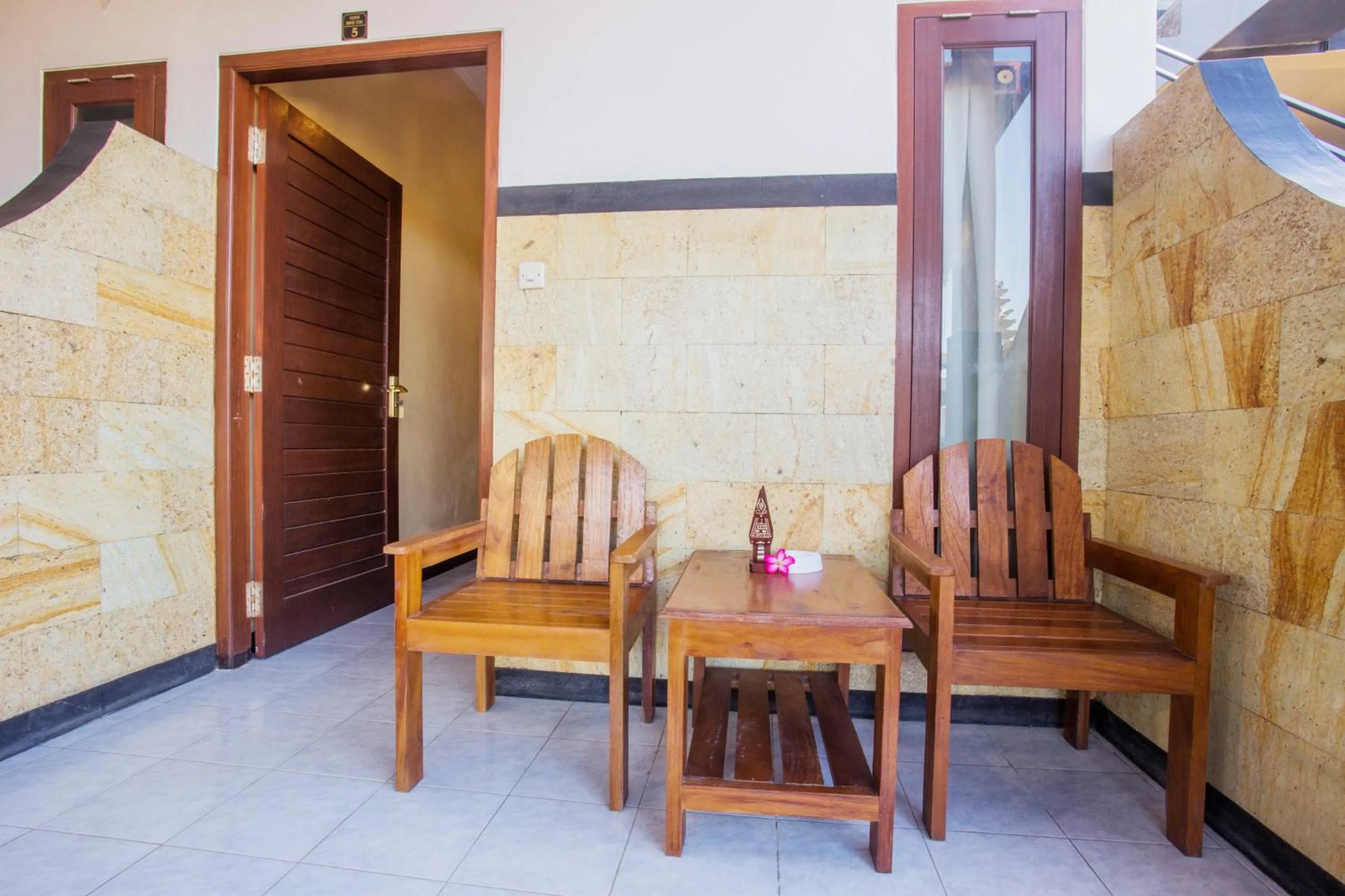 Balcony/Terrace in Taman Homestay