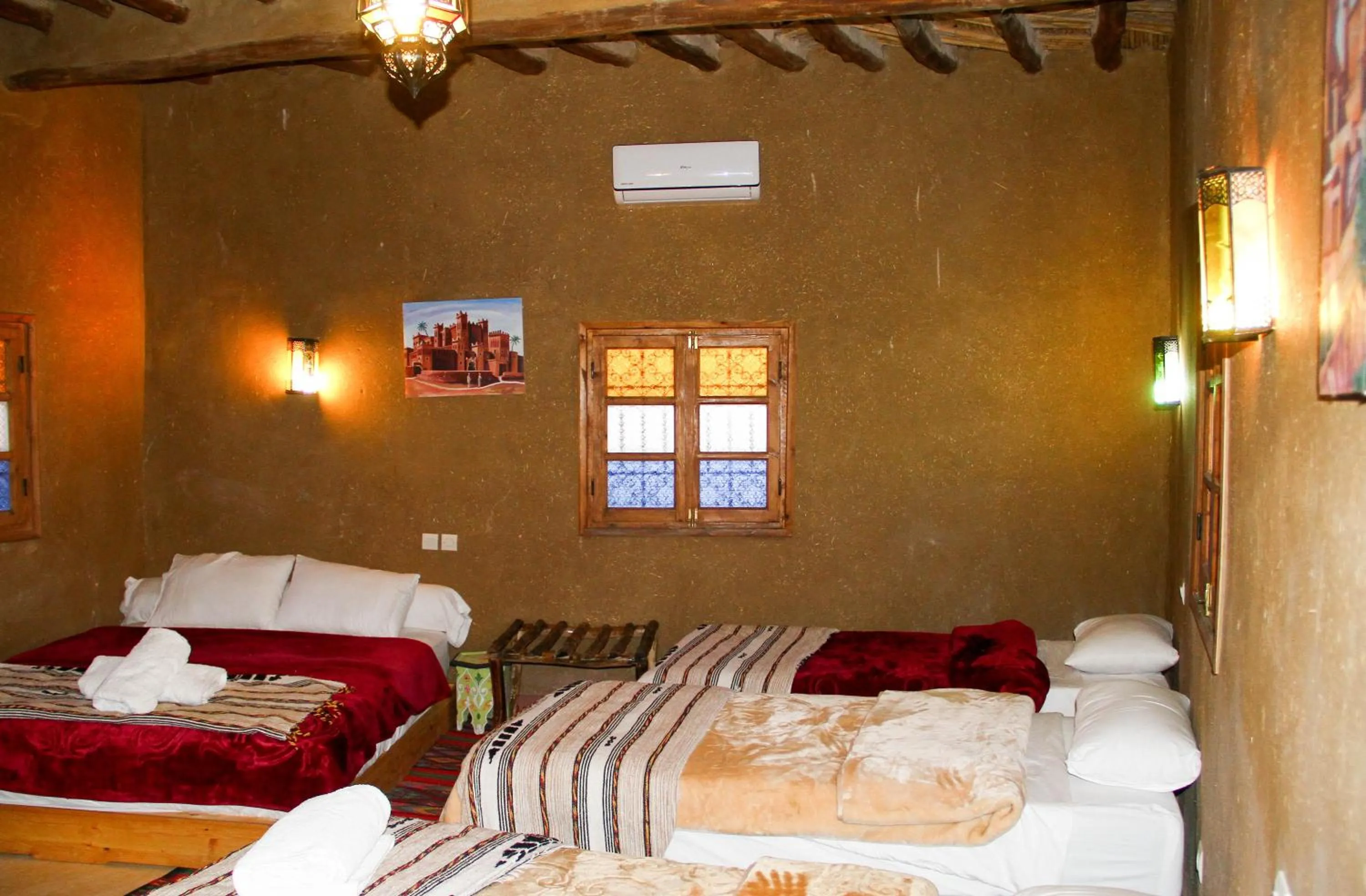 Quadruple Room with Garden View in Skoura Lodge