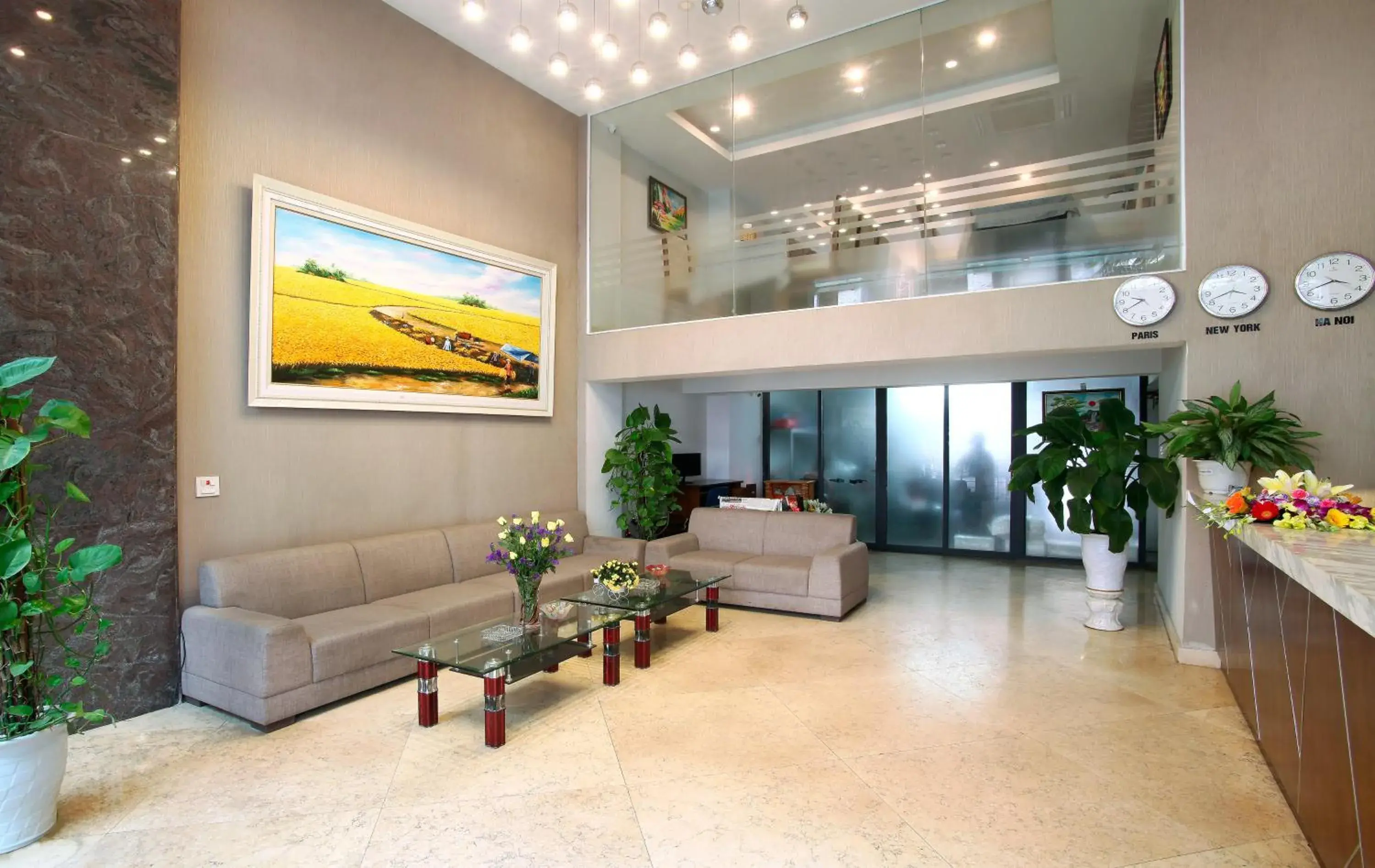 Lobby or reception in Blue Pearl Hanoi Hotel Lobby or reception in Blue Pearl Hanoi Hotel