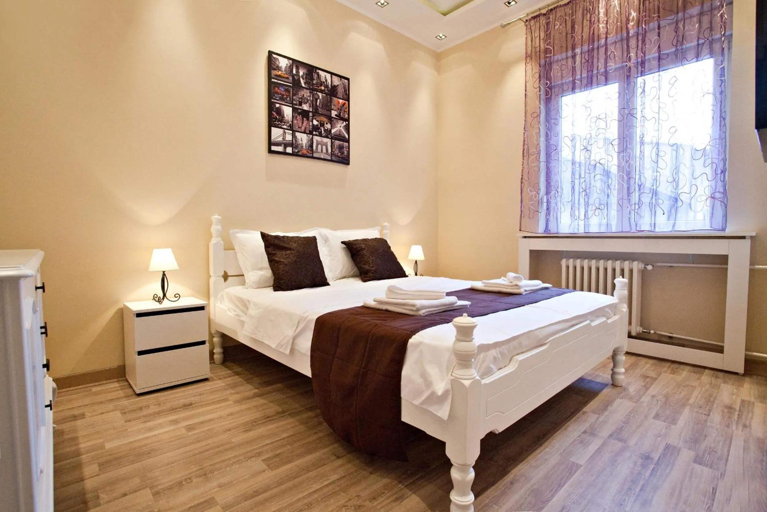 Bedroom, Bed in Feel Belgrade Bohemian Apartment