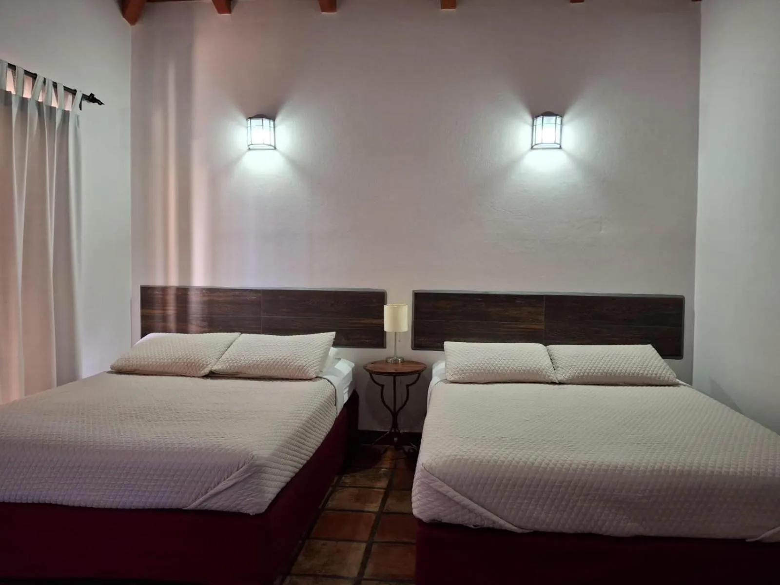 Bed in Hotel Jardín Garden de Granada Nicaragua