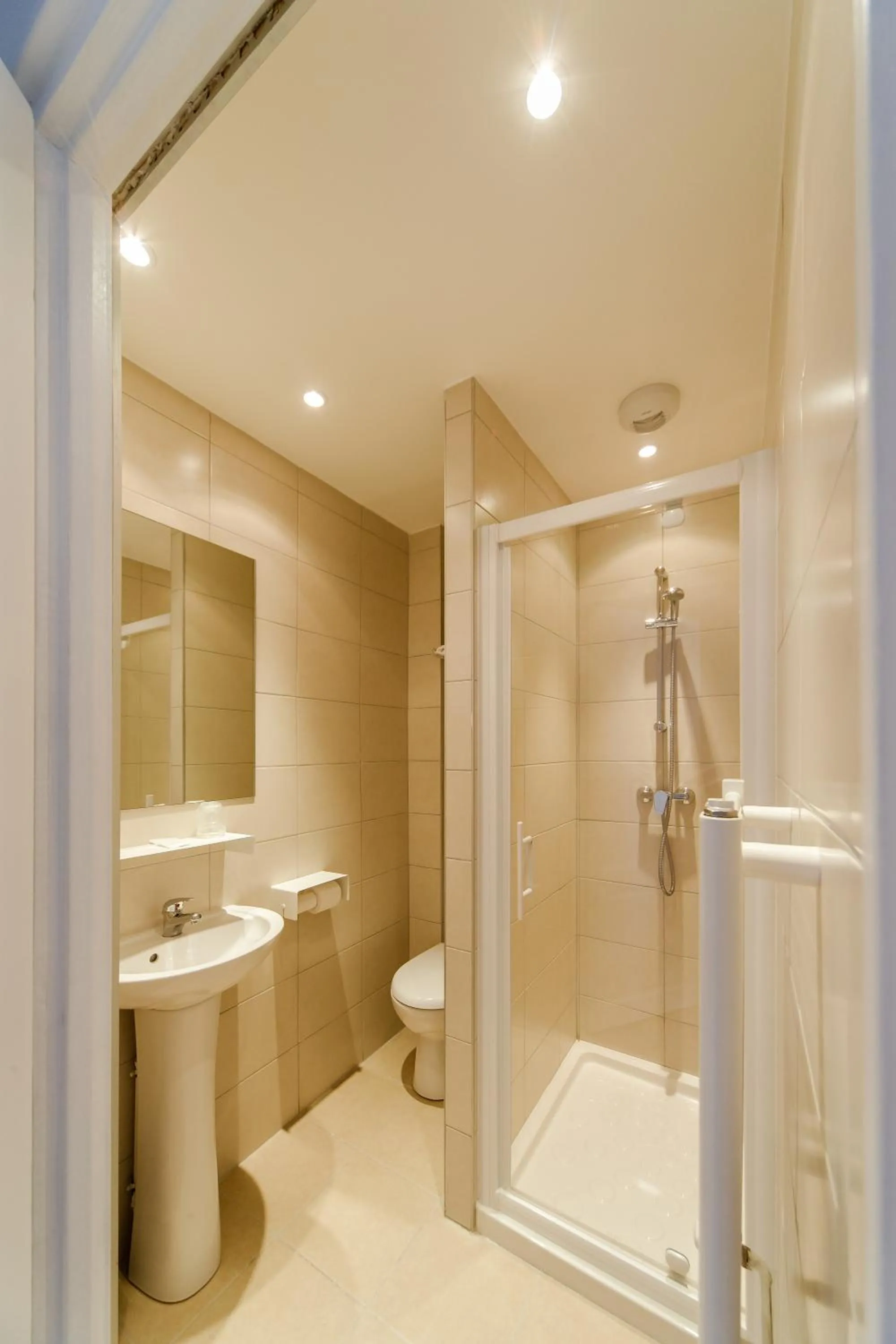 Shower in LOGIS HOTEL - Le Petit Bellon