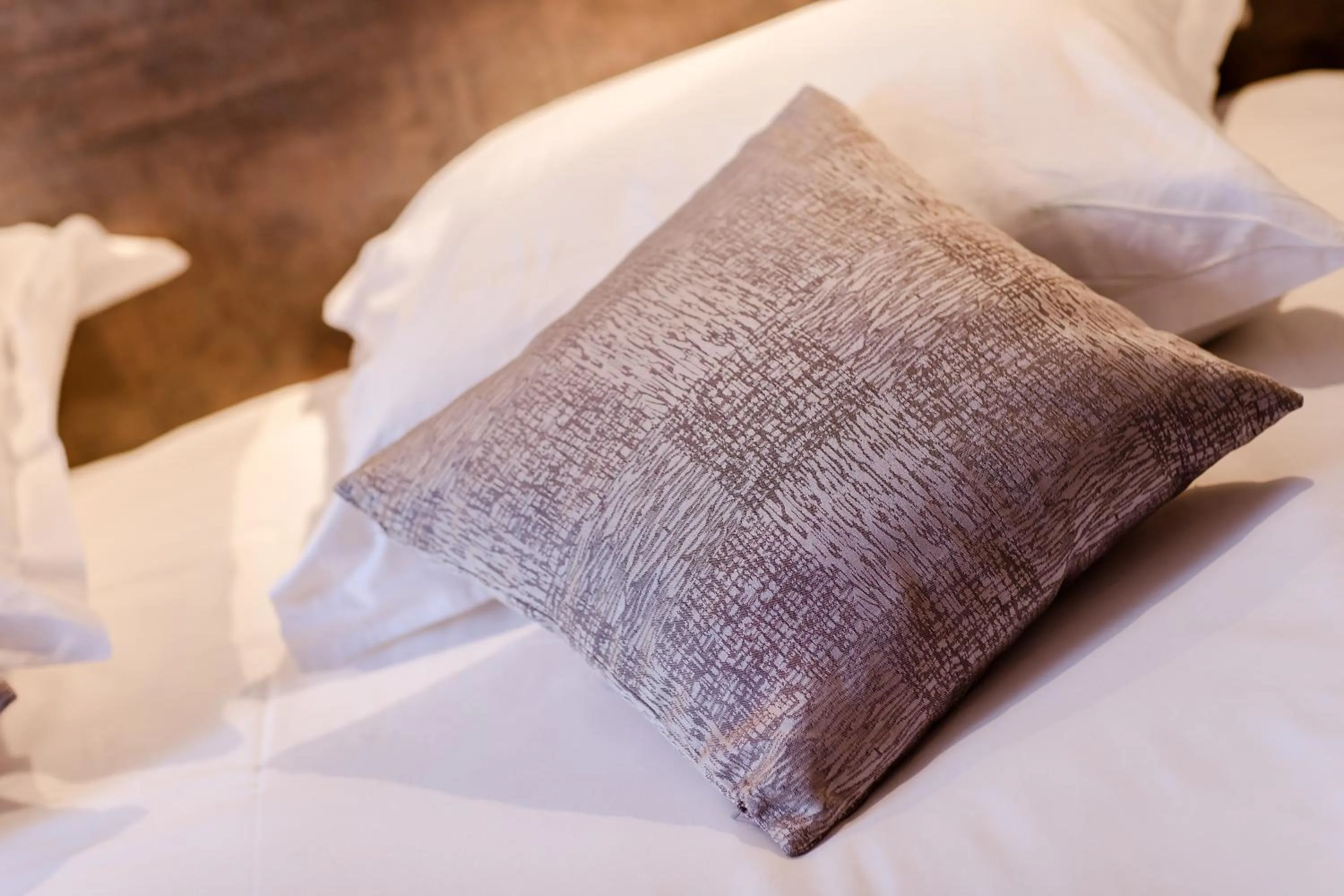 Decorative detail, Bed in LOGIS HOTEL - Le Petit Bellon