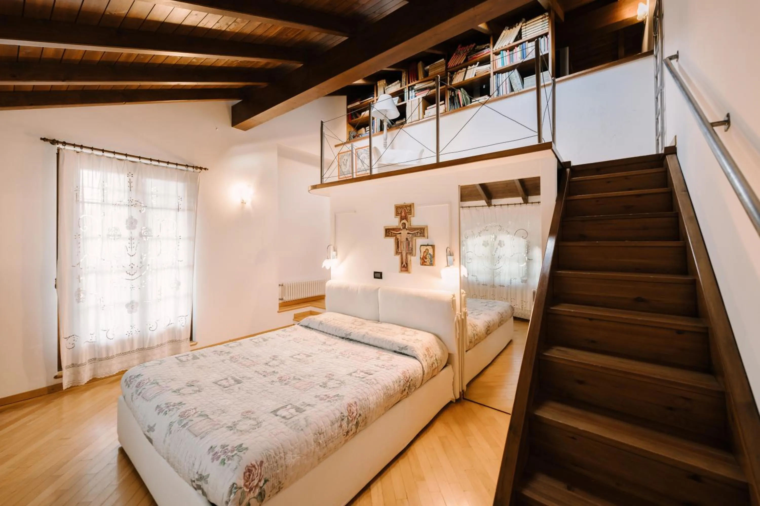 Bedroom, Bed in Villa Rosalia
