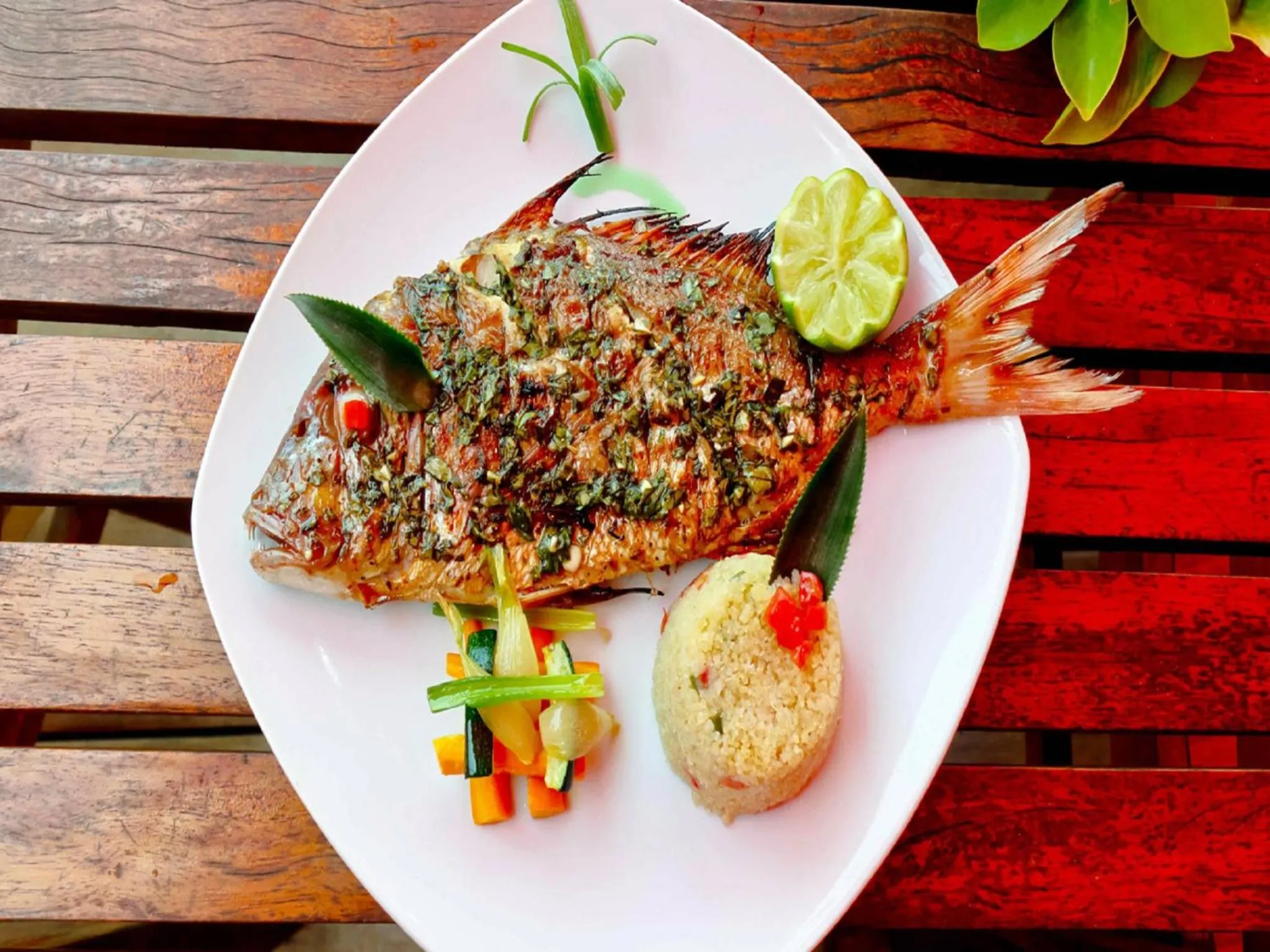 Food close-up in Pure Plage