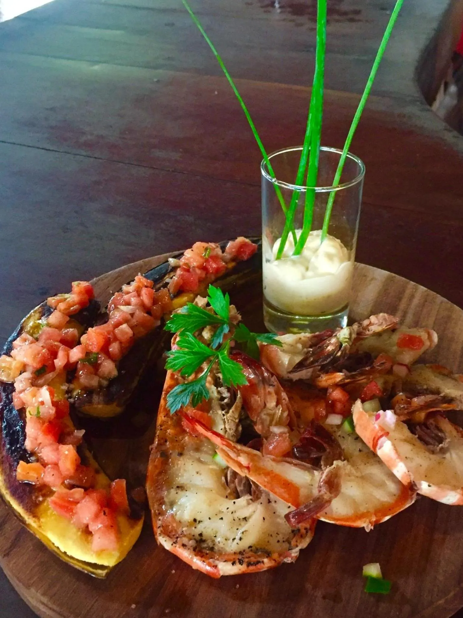 Food close-up in Pure Plage