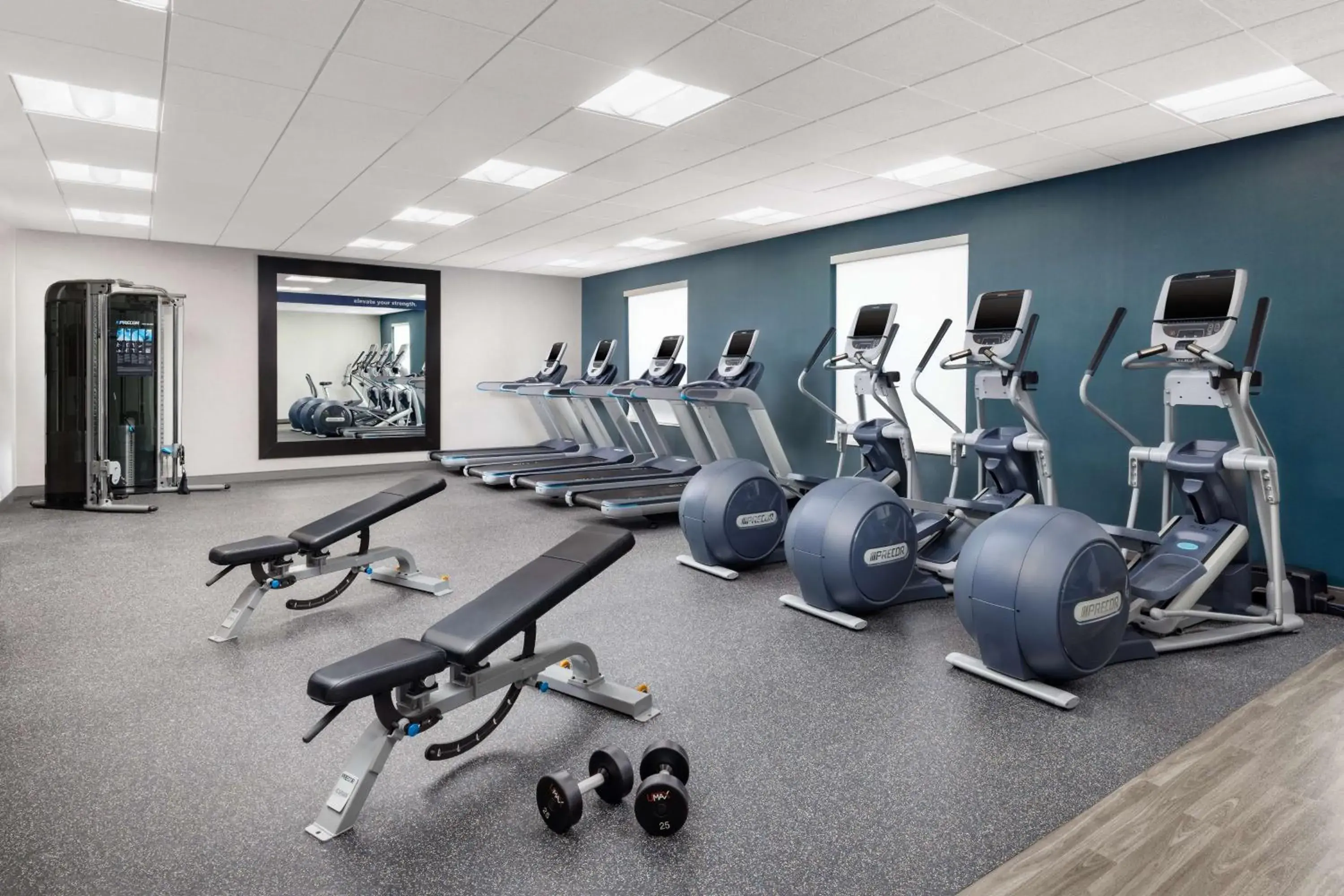 Fitness centre/facilities in Hampton Inn & Suites - Napa, CA Fitness centre/facilities in Hampton Inn & Suites - Napa, CA