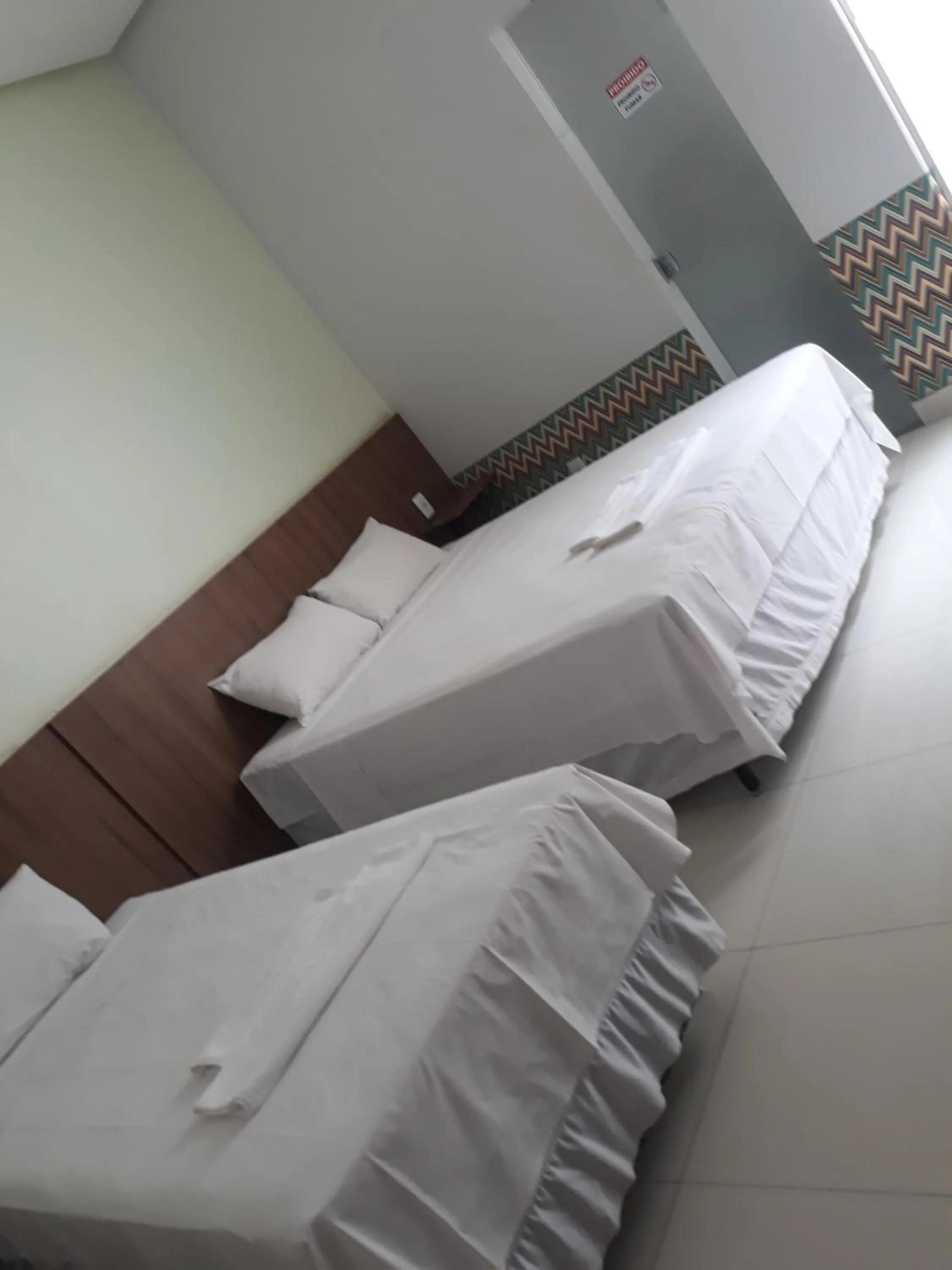 Bed in Big Hotel