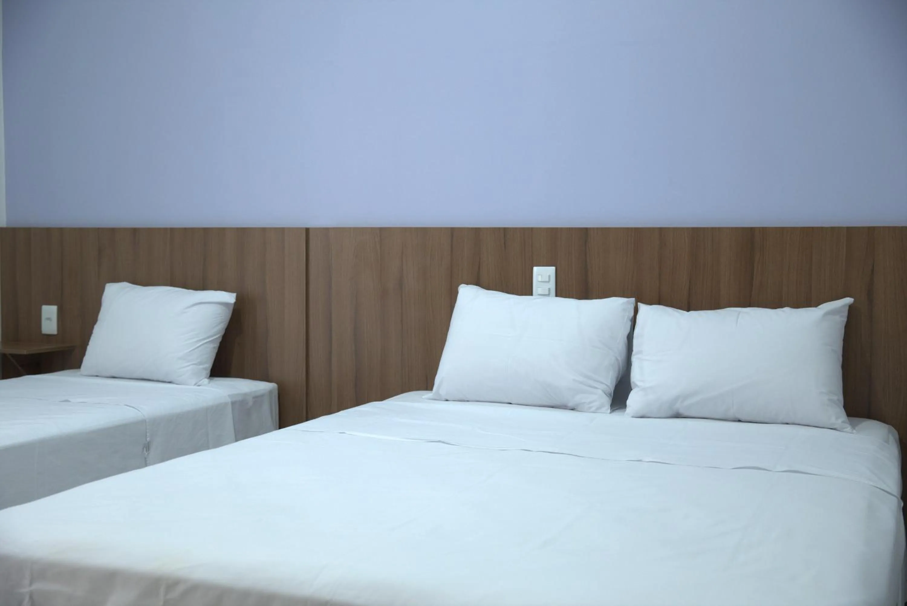 Bed in Big Hotel