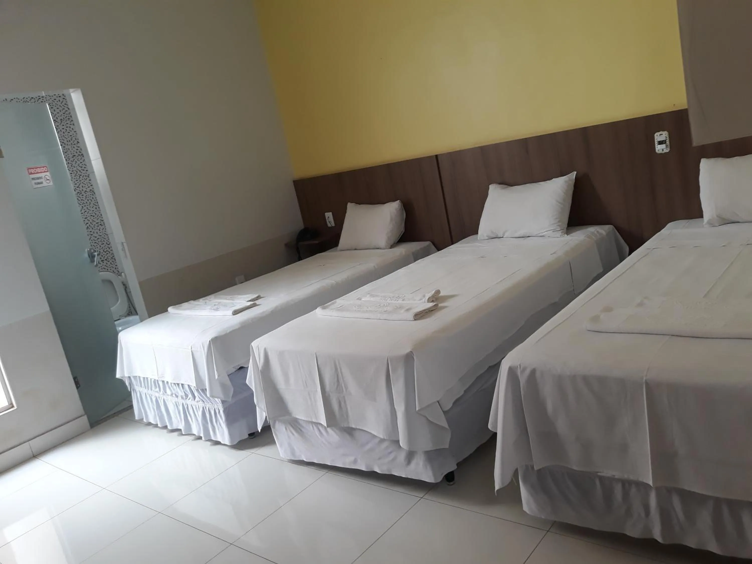 Bed in Big Hotel